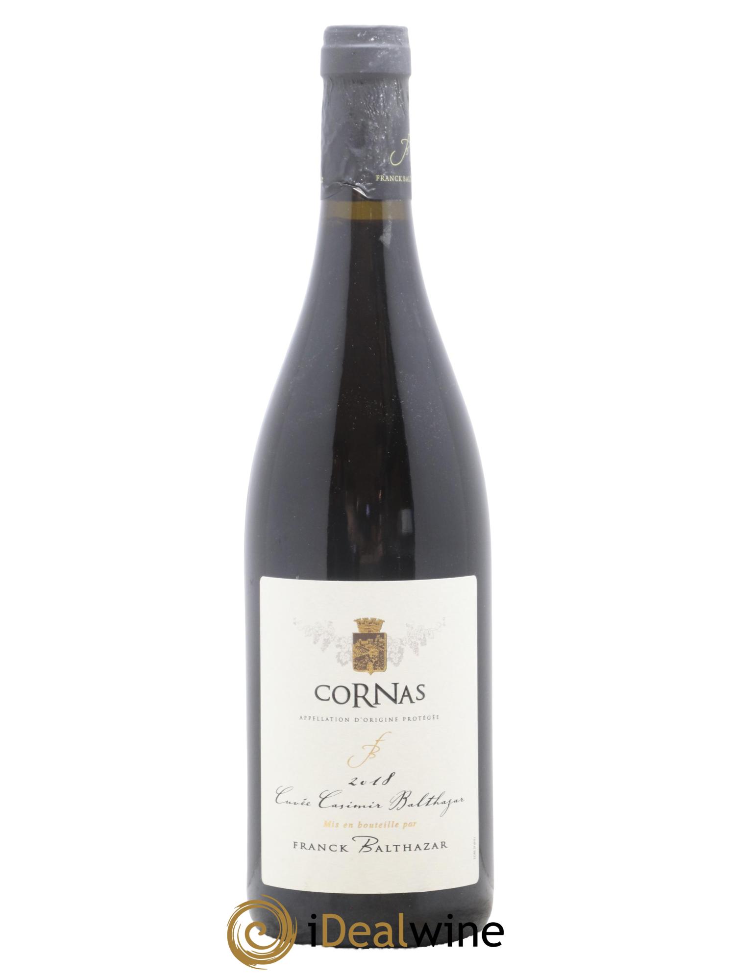 Cornas Cuvée Casimir Balthazar Franck Balthazar (Domaine) 2018 - Lot de 1 bouteille - 0