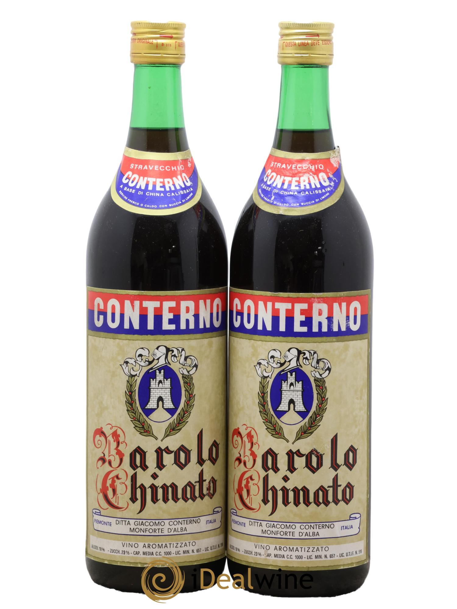 Italie Barolo Chinato Giacomo Conterno - Lot de 2 bouteilles - 0