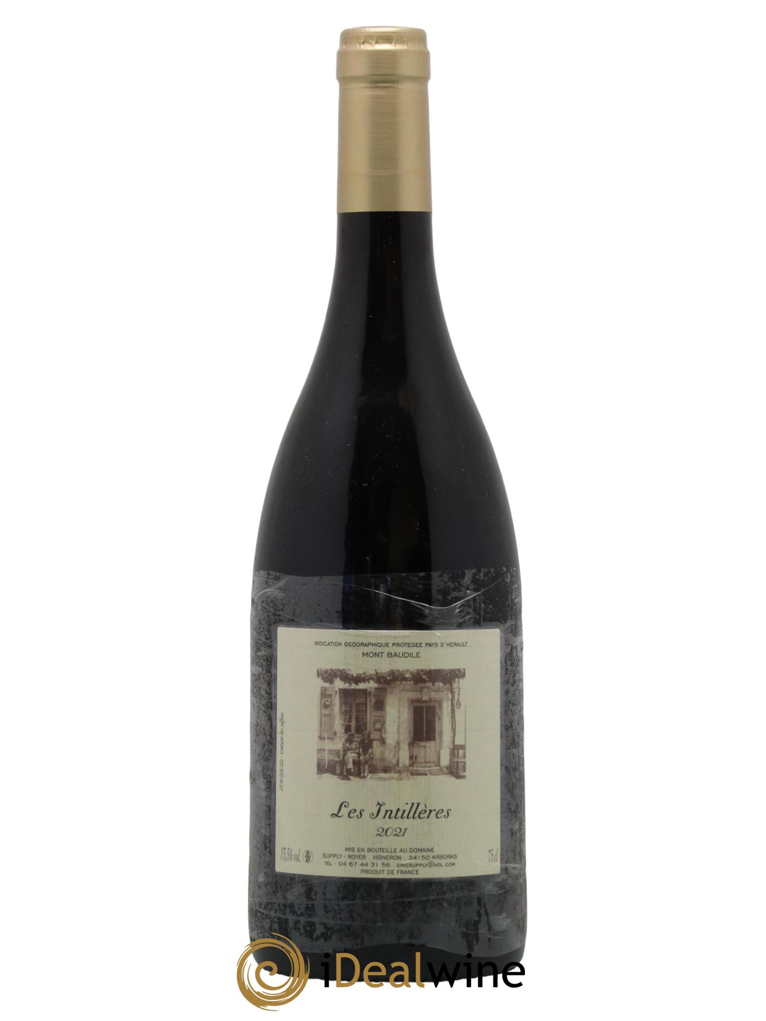 Pays d'Hérault Les Intilleres Sypply-Royer 2021 - Lot de 1 bouteille - 0