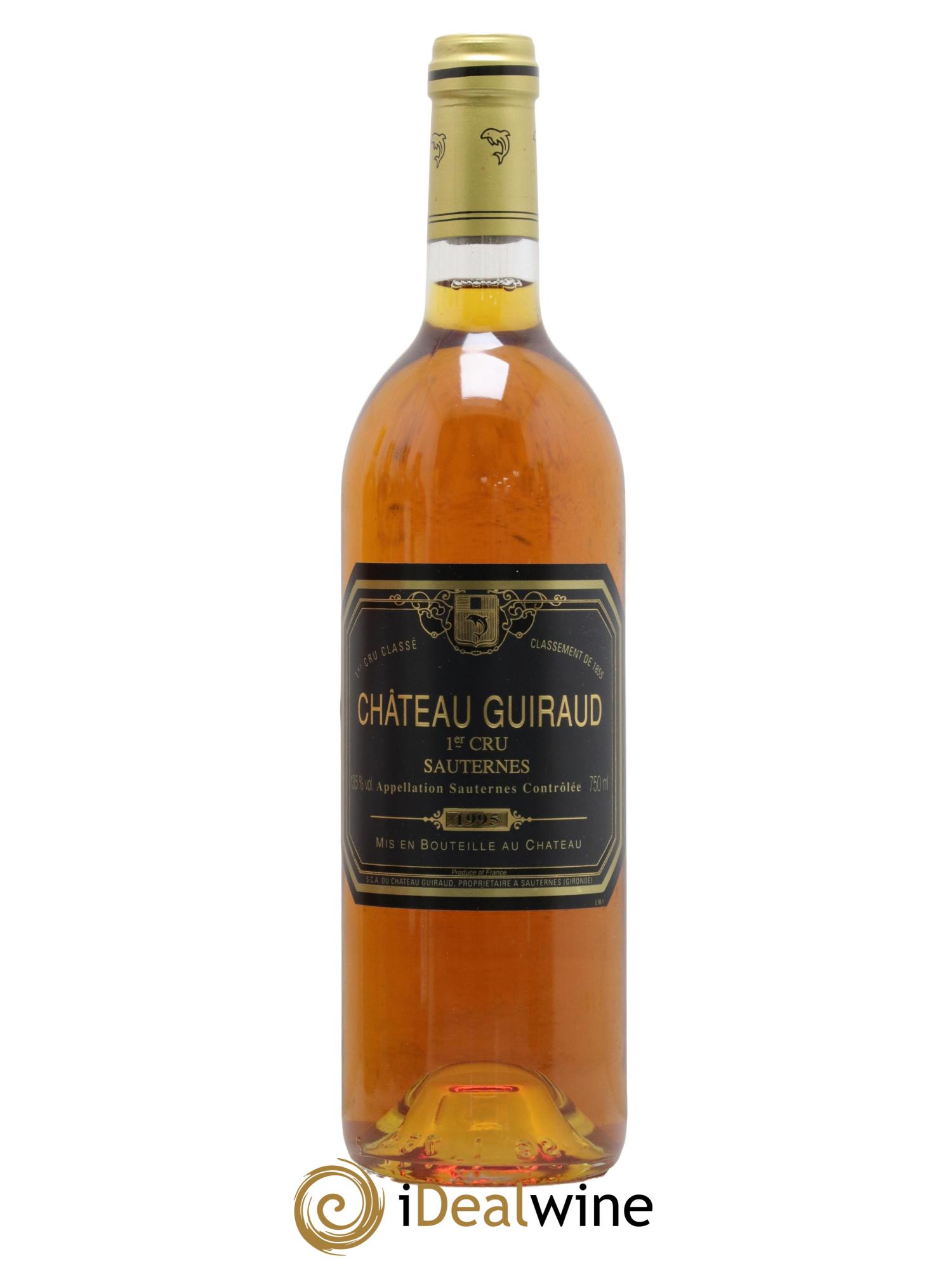Château Guiraud 1er Grand Cru Classé 1995 - Lotto di 1 bottiglia - 0