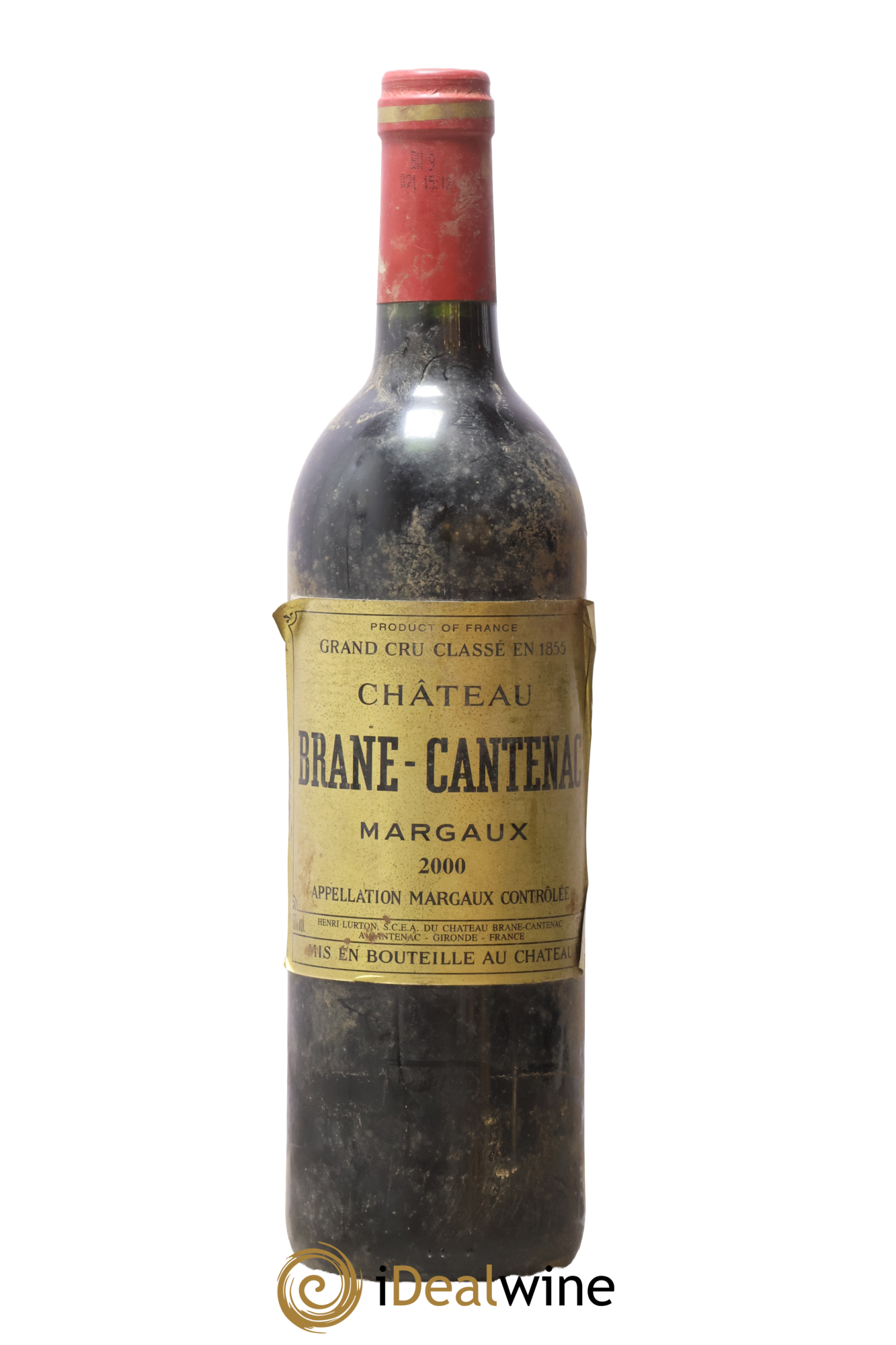 Château Brane Cantenac 2ème Grand Cru Classé 2000 - Lot de 1 bouteille - 0