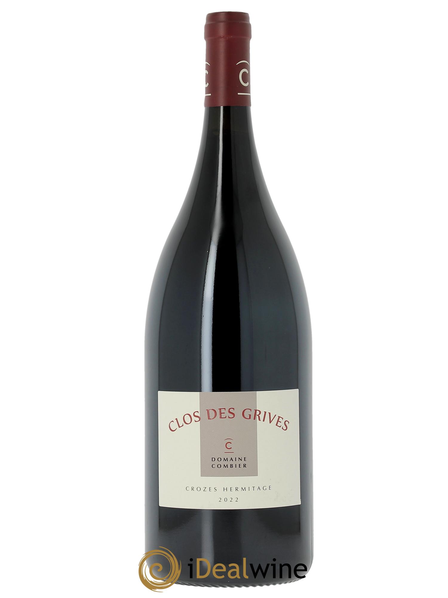Crozes-Hermitage Clos des Grives Combier 2022 - Lot de 1 magnum - 1