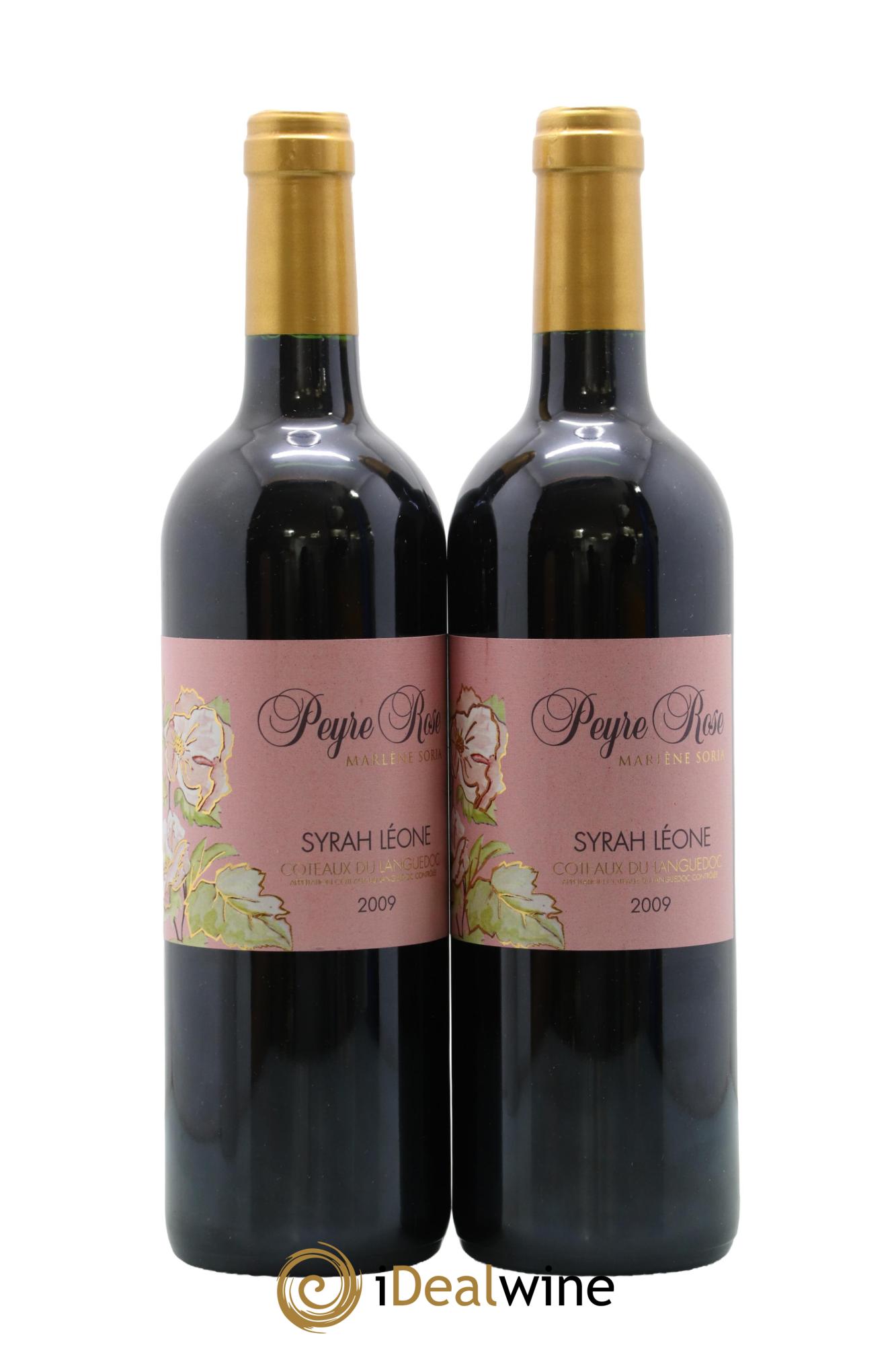 Coteaux du Languedoc Domaine Peyre Rose Belle Léone (anciennement Syrah Léone) Marlène Soria 2009 - Posten von 2 Flaschen - 0