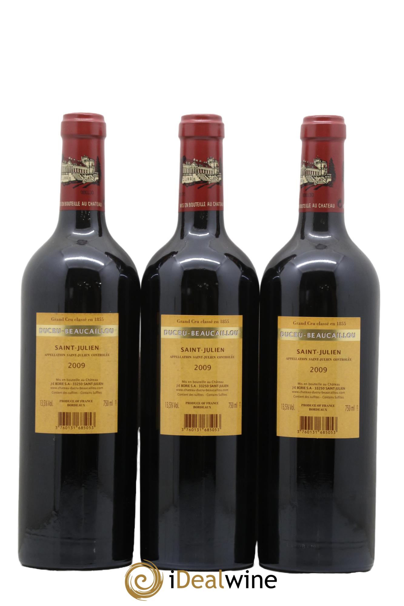 Château Ducru Beaucaillou 2ème Grand Cru Classé 2009 - Lot de 12 bouteilles - 4