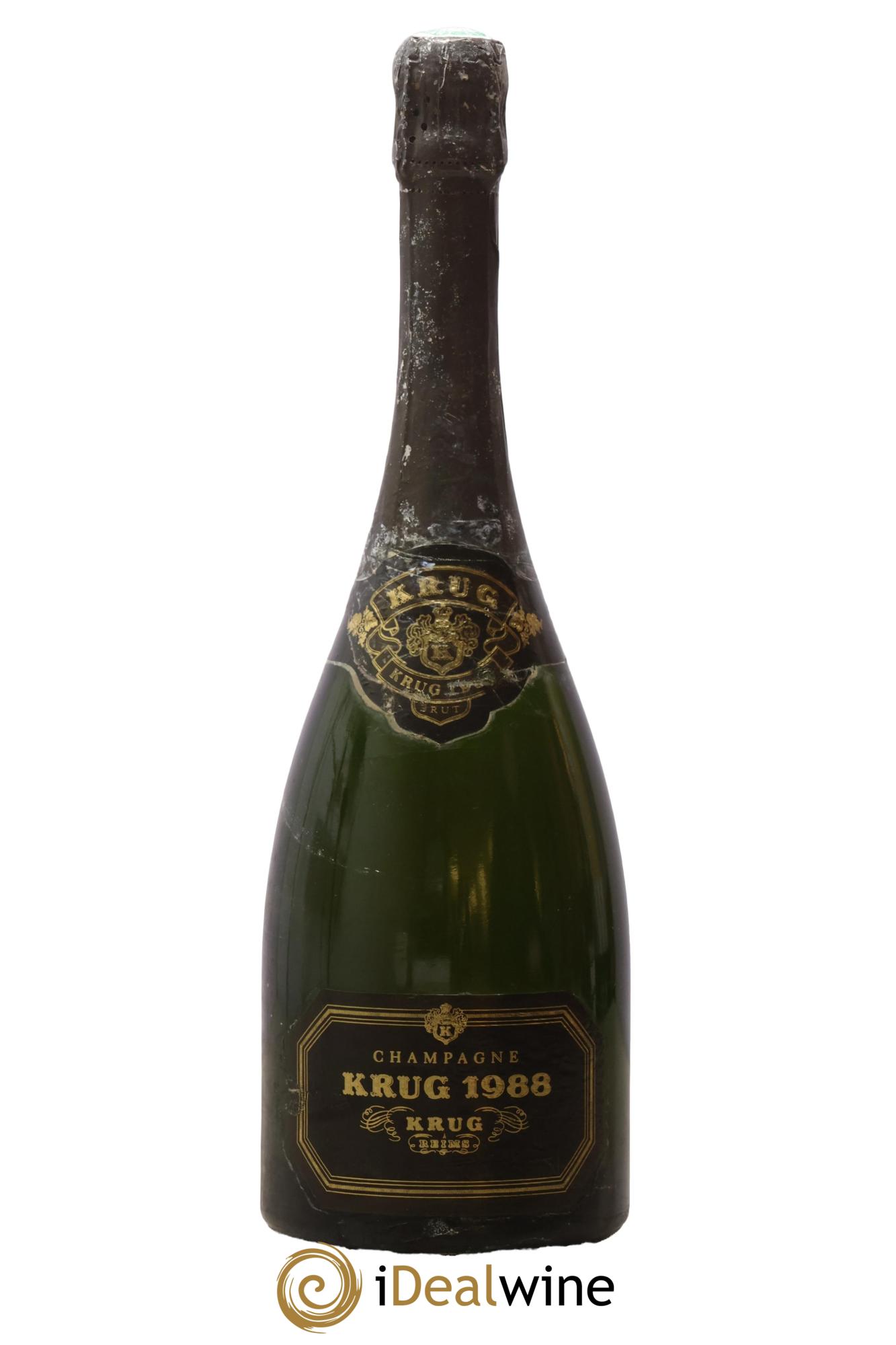 Vintage Krug 1988 - Lot de 1 bouteille - 0