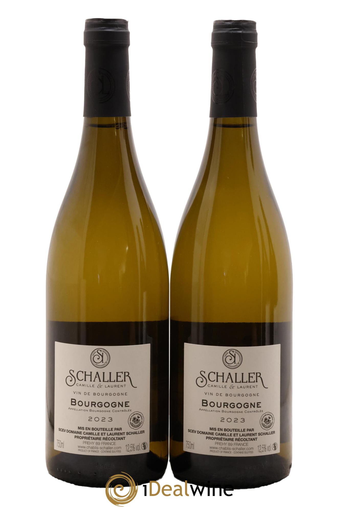 Bourgogne Camille Et Laurent Schaller 2023 - Lot de 2 bouteilles - 1