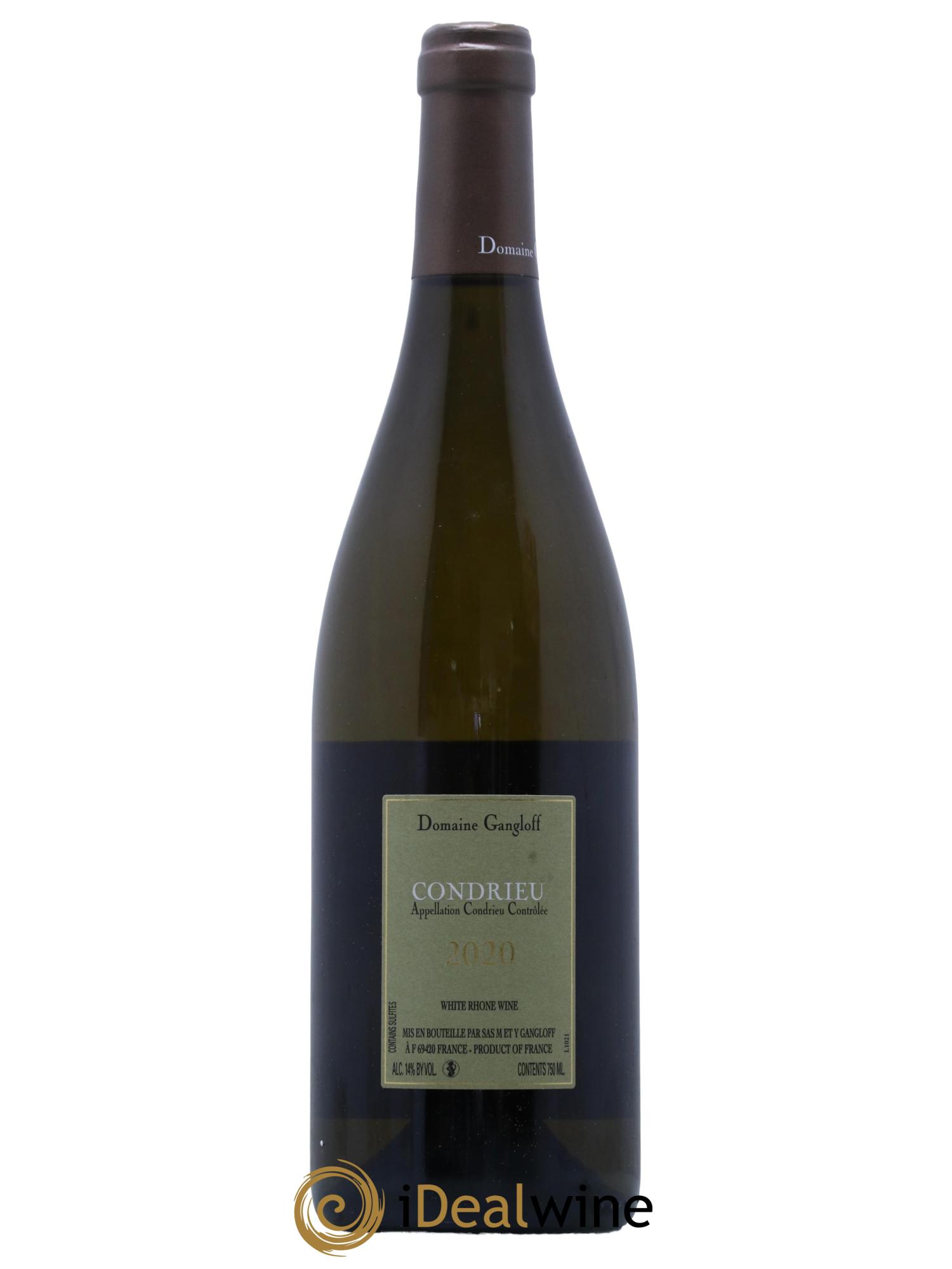 Condrieu Domaine Gangloff (Domaine) 2020 - Lot de 1 bouteille - 1