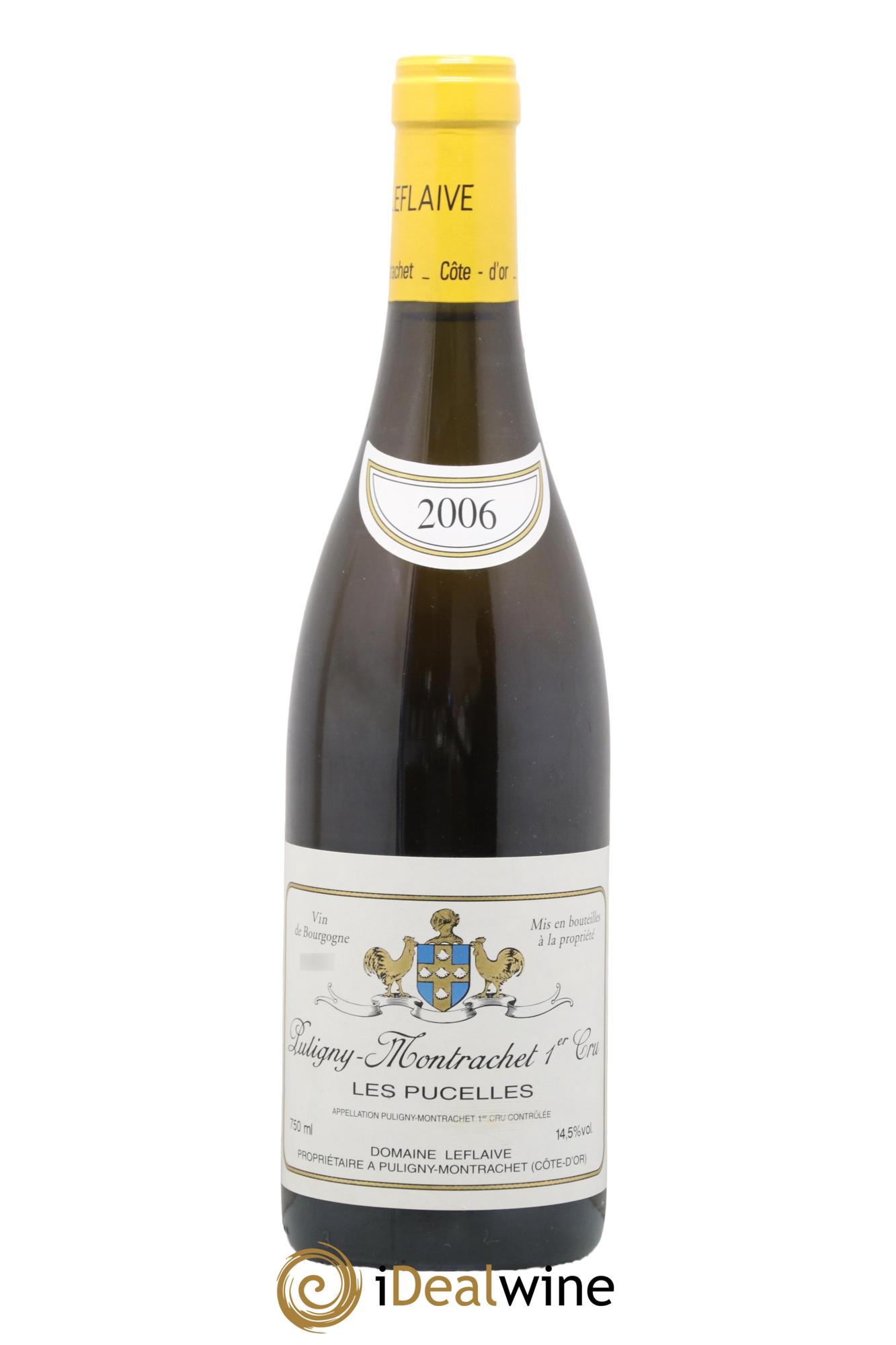 Puligny-Montrachet 1er Cru Les Pucelles Leflaive (Domaine) 2006 - Lot de 1 bouteille - 0