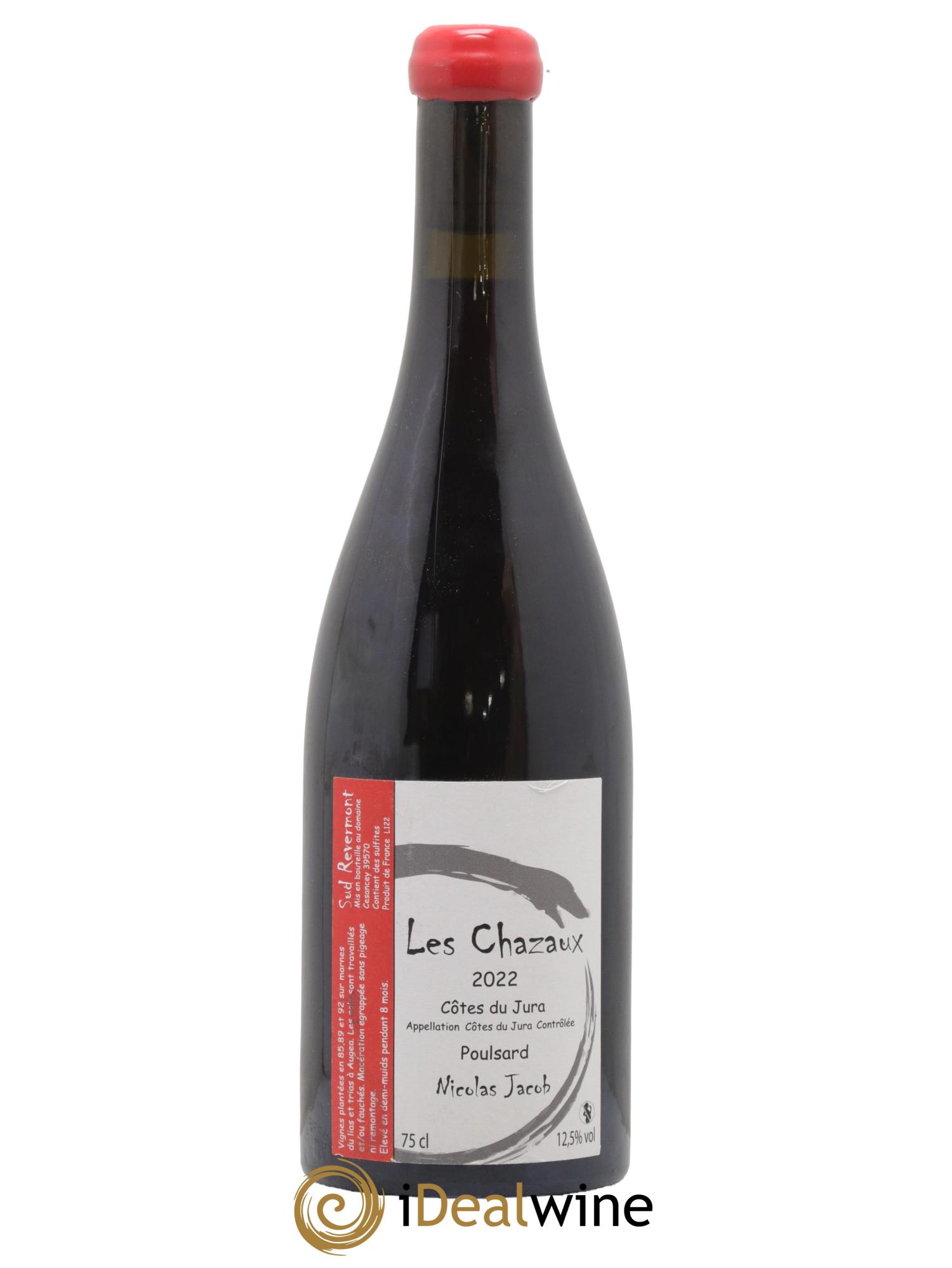 Côtes du Jura Poulsard Les Chazaux Nicolas Jacob 2022 - Lot de 1 bouteille - 0