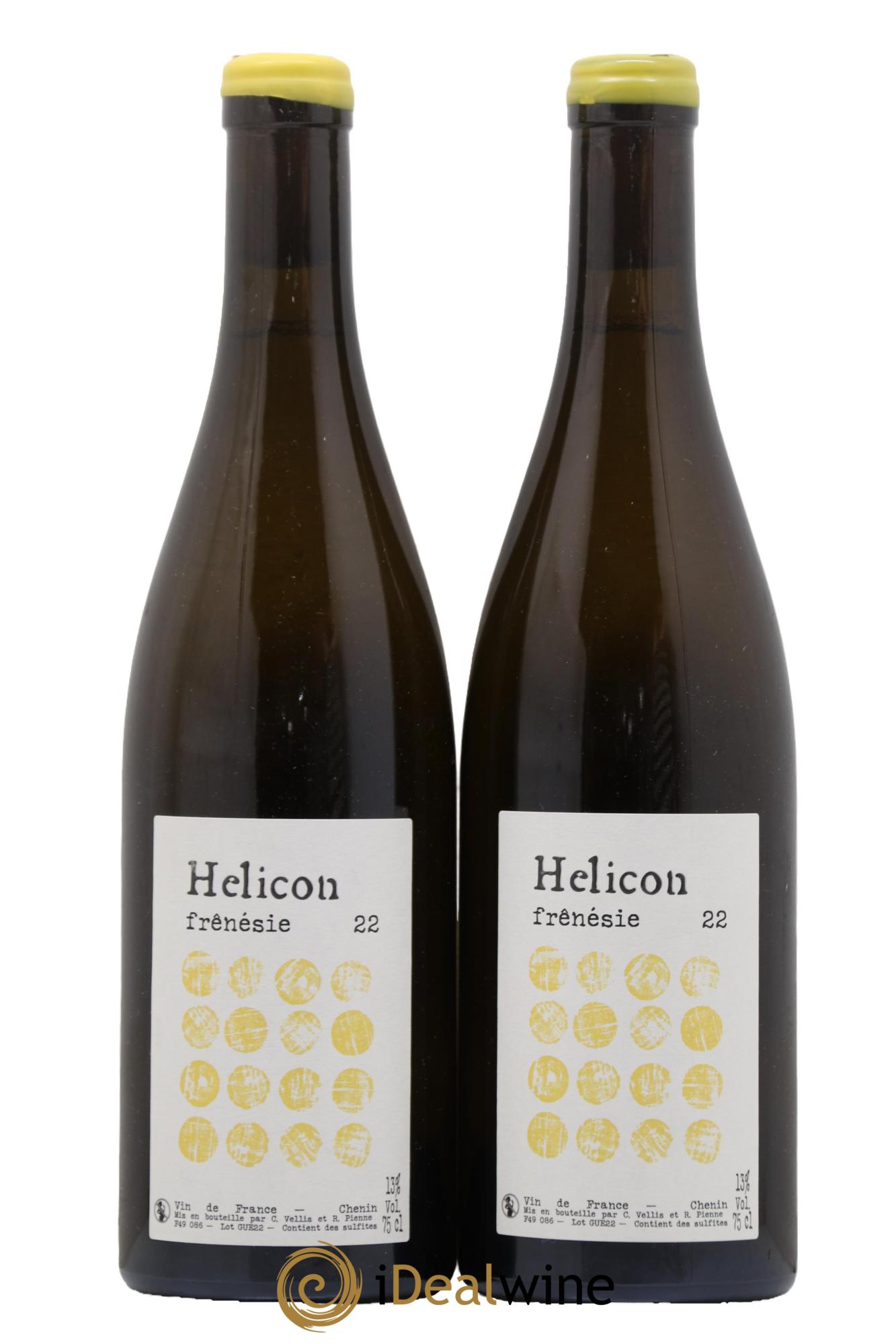 Vin de France Frênésie Helicon 2022 - Lot de 2 bouteilles - 0