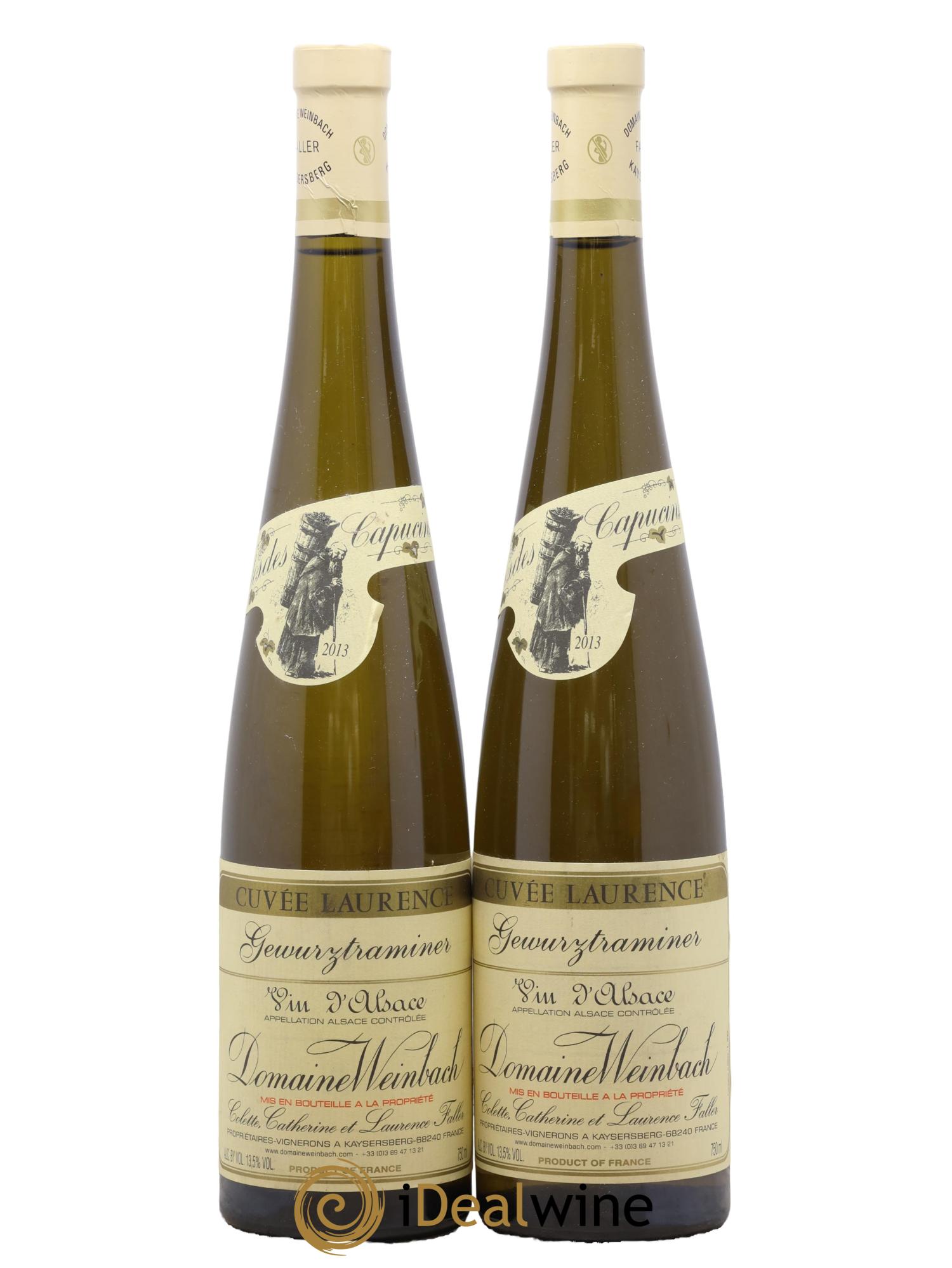 Alsace Gewurztraminer Cuvée Laurence Weinbach (Domaine) 2013 - Lotto di 2 bottiglie - 0
