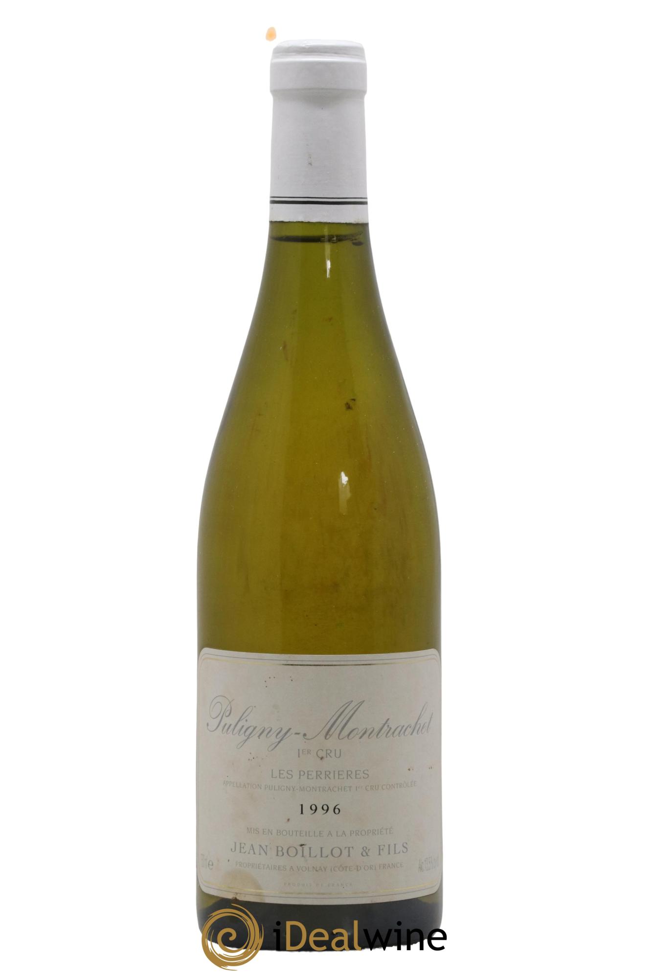 Puligny-Montrachet 1er Cru Perrieres Jean Boillot 1996 - Lot de 1 bouteille - 0