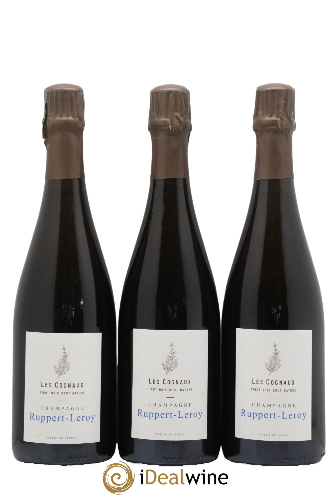 Les Cognaux Brut Nature Ruppert-Leroy 2020 - Lot de 3 bouteilles - 0