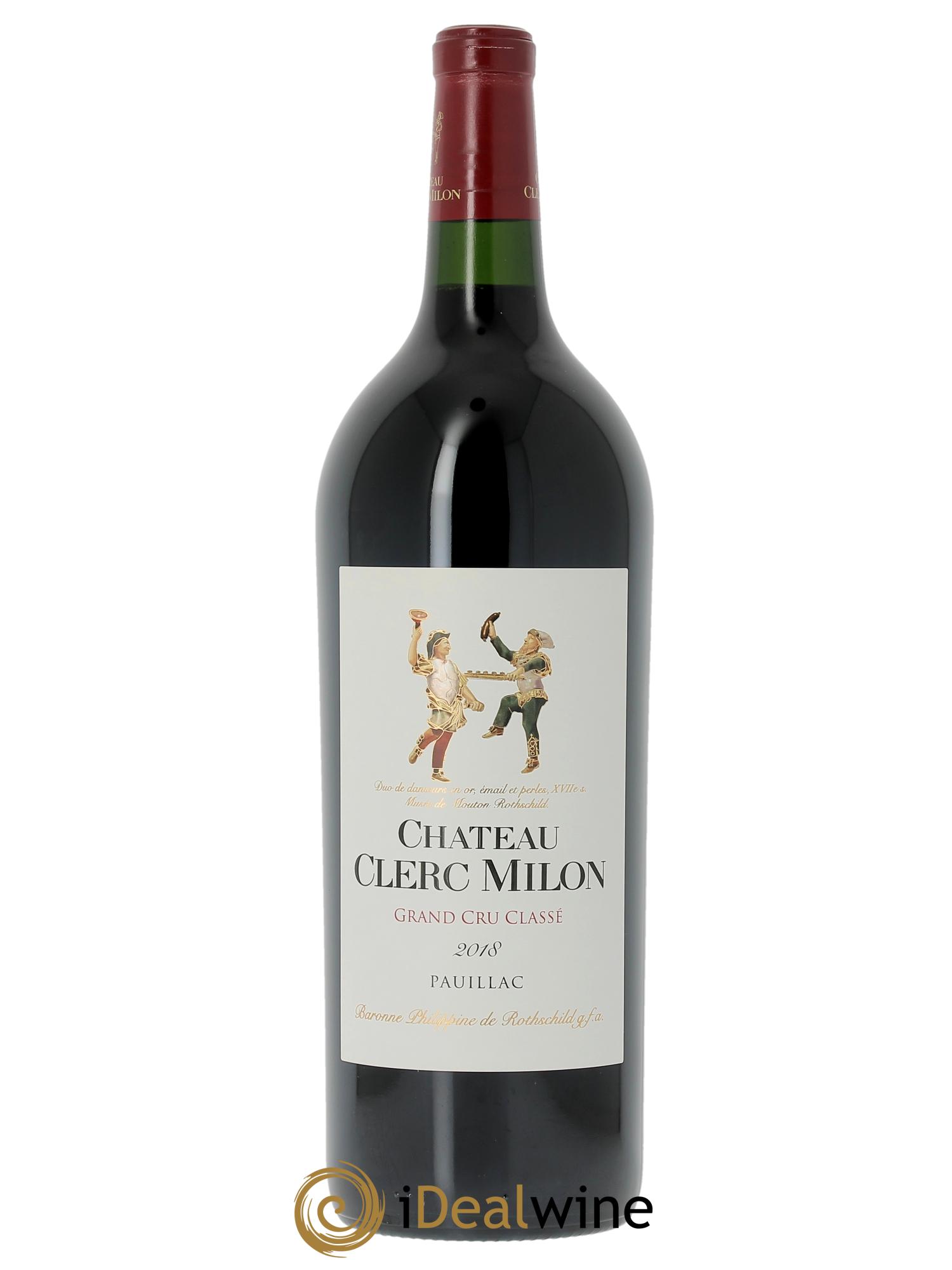 Château Clerc Milon 5ème Grand Cru Classé 2018 - Posten von 1 Magnum - 1