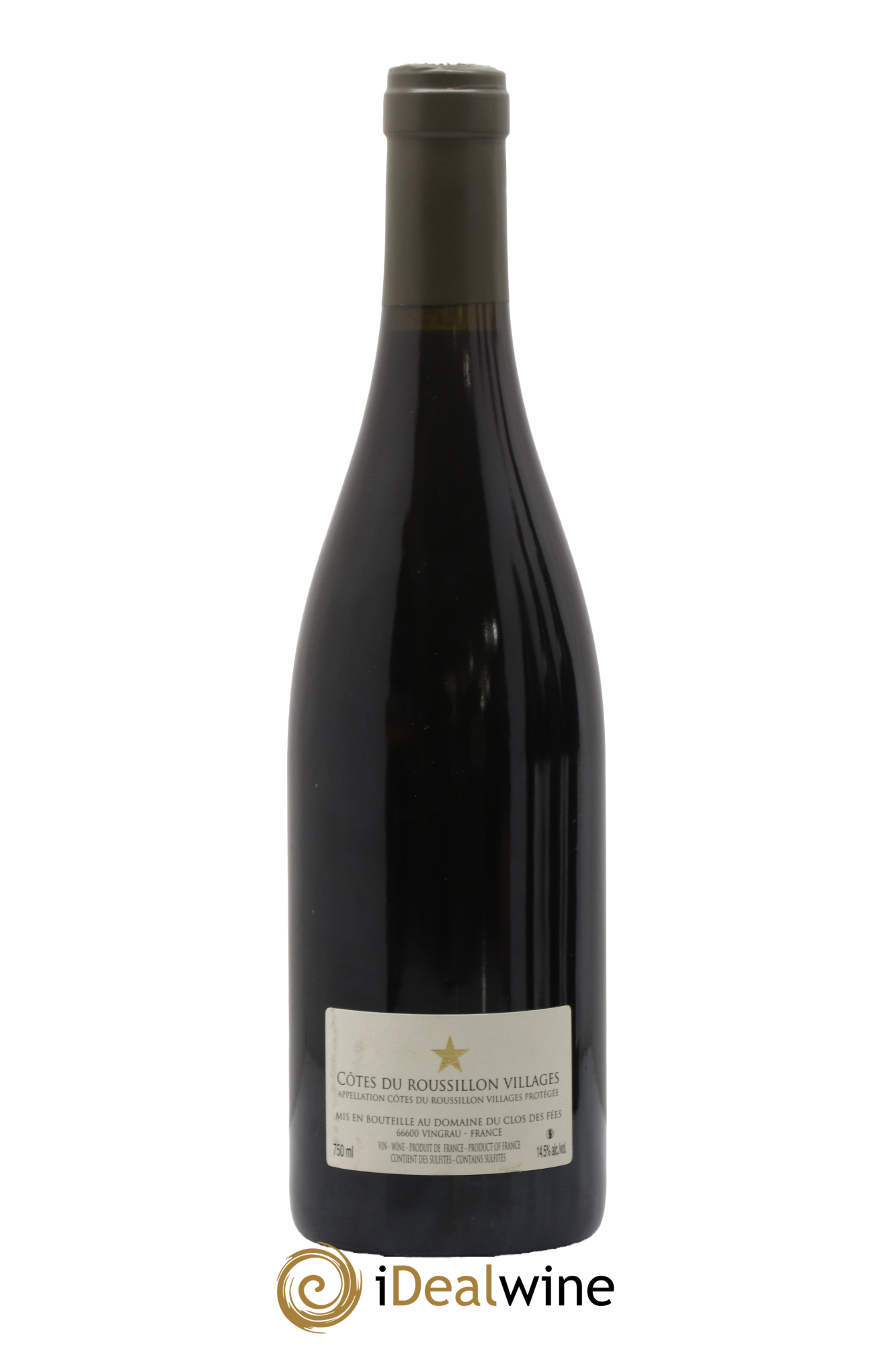 Côtes du Roussillon Villages Clos des Fées Hervé Bizeul 2019 - Lot of 1 bottle - 1