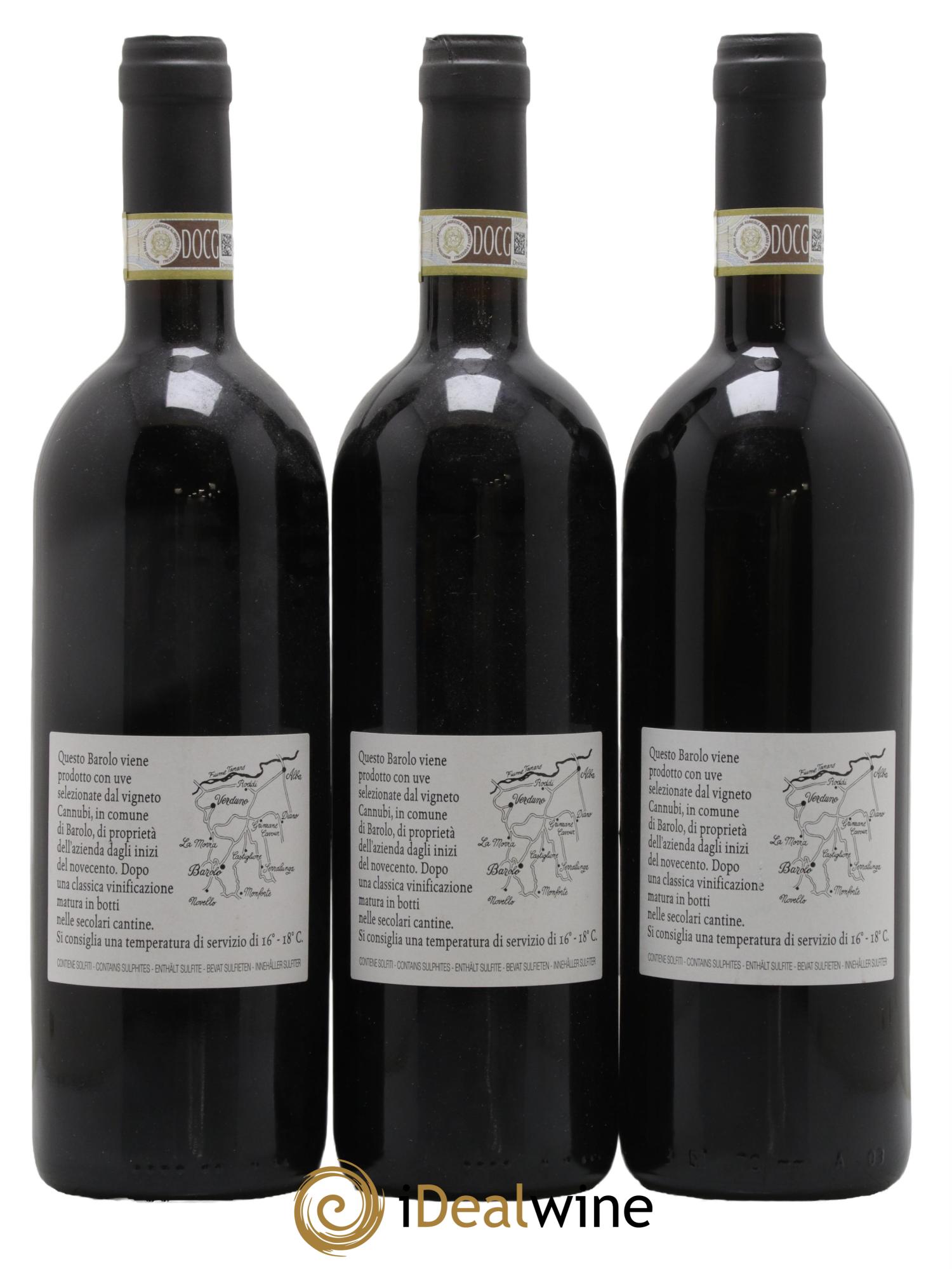 Barolo DOCG Cannubi Comm. Giovan Battista Burlotto 2011 - Lotto di 3 bottiglie - 1