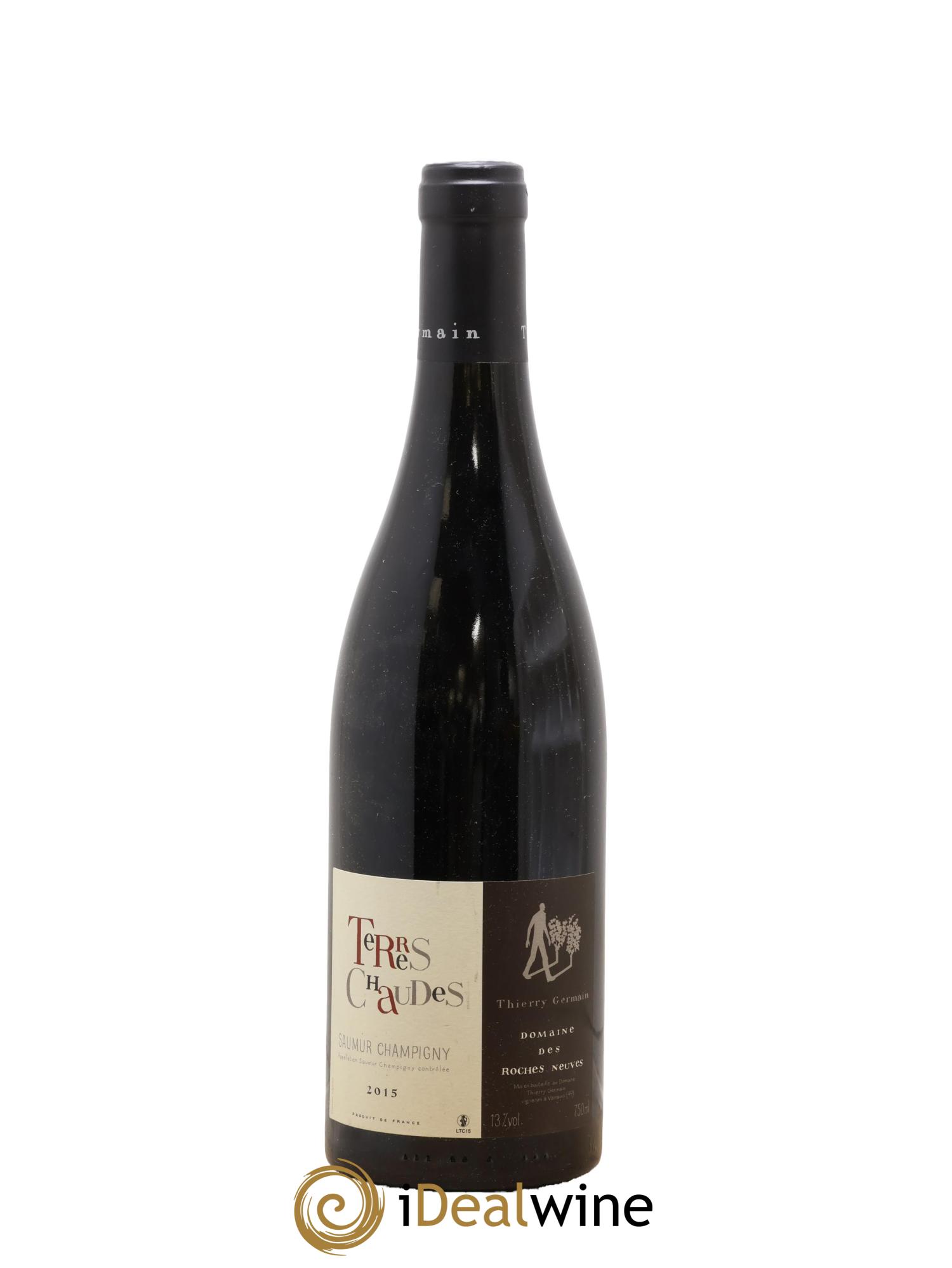 Saumur-Champigny Terres Chaudes Domaine des Roches Neuves - Thierry Germain 2015 - Lot of 1 bottle - 0