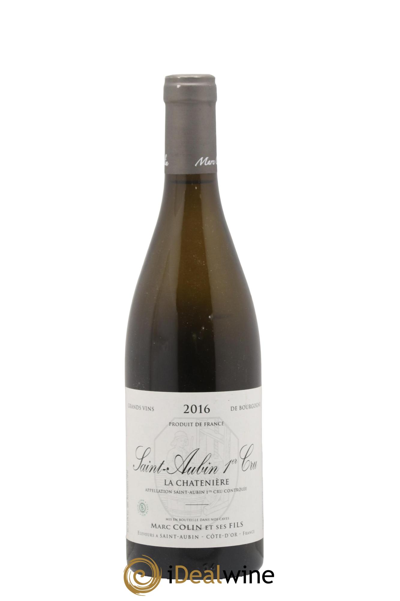 Saint-Aubin 1er Cru La Chatenière Marc Colin & Fils 2016 - Lot de 1 bouteille - 0