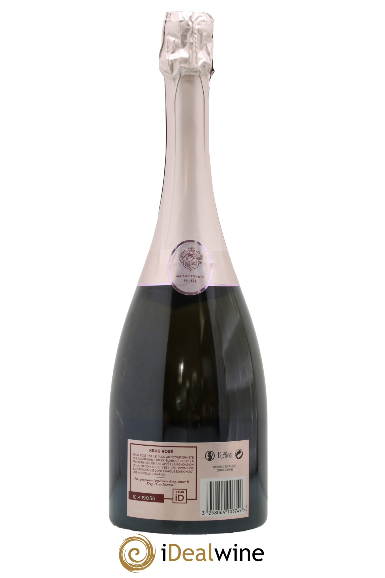 25ème édition Krug - Lot de 1 bouteille - 1