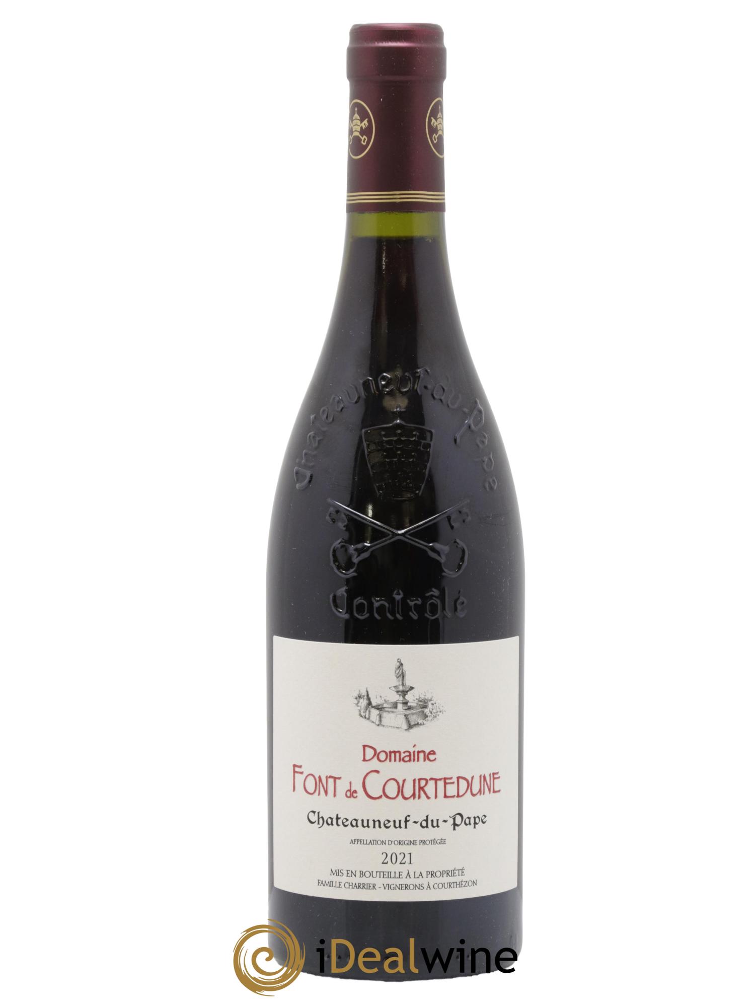 Châteauneuf-du-Pape Font de Courtedune 2021 - Lot de 1 bouteille - 0