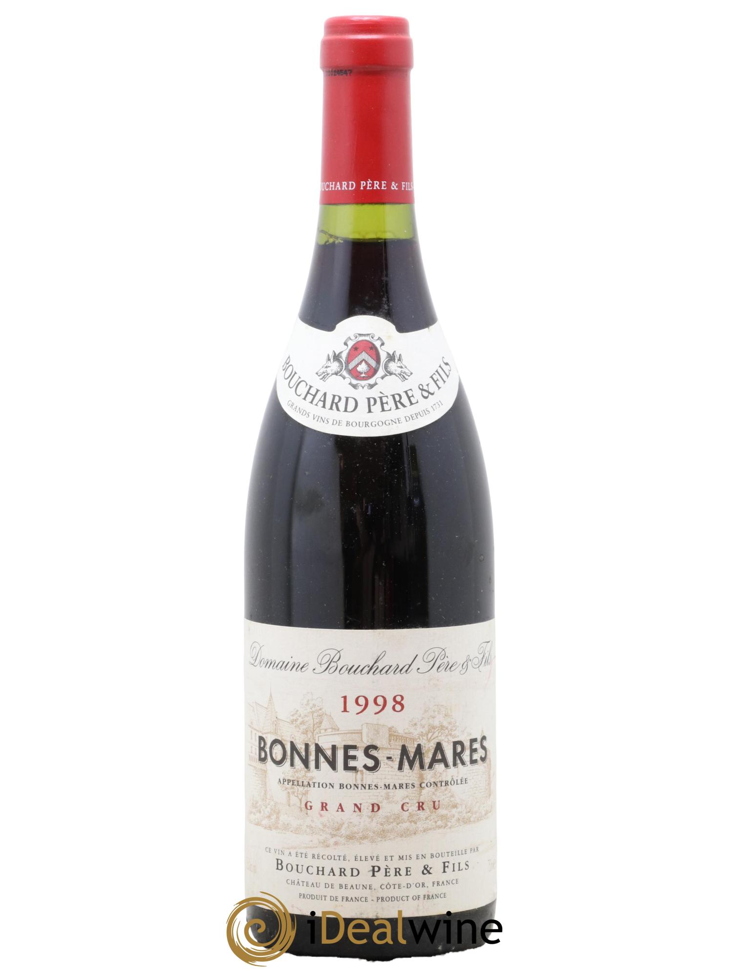 Bonnes-Mares Grand Cru Bouchard Père & Fils 1998 - Lot de 1 bouteille - 0