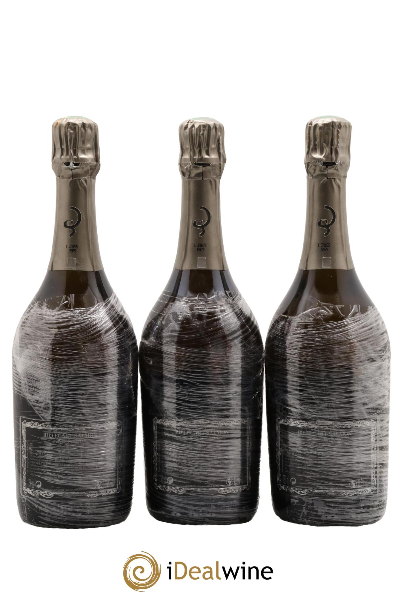 Brut Nicolas François Billecart Billecart-Salmon 2002 - Lot de 3 bouteilles - 1