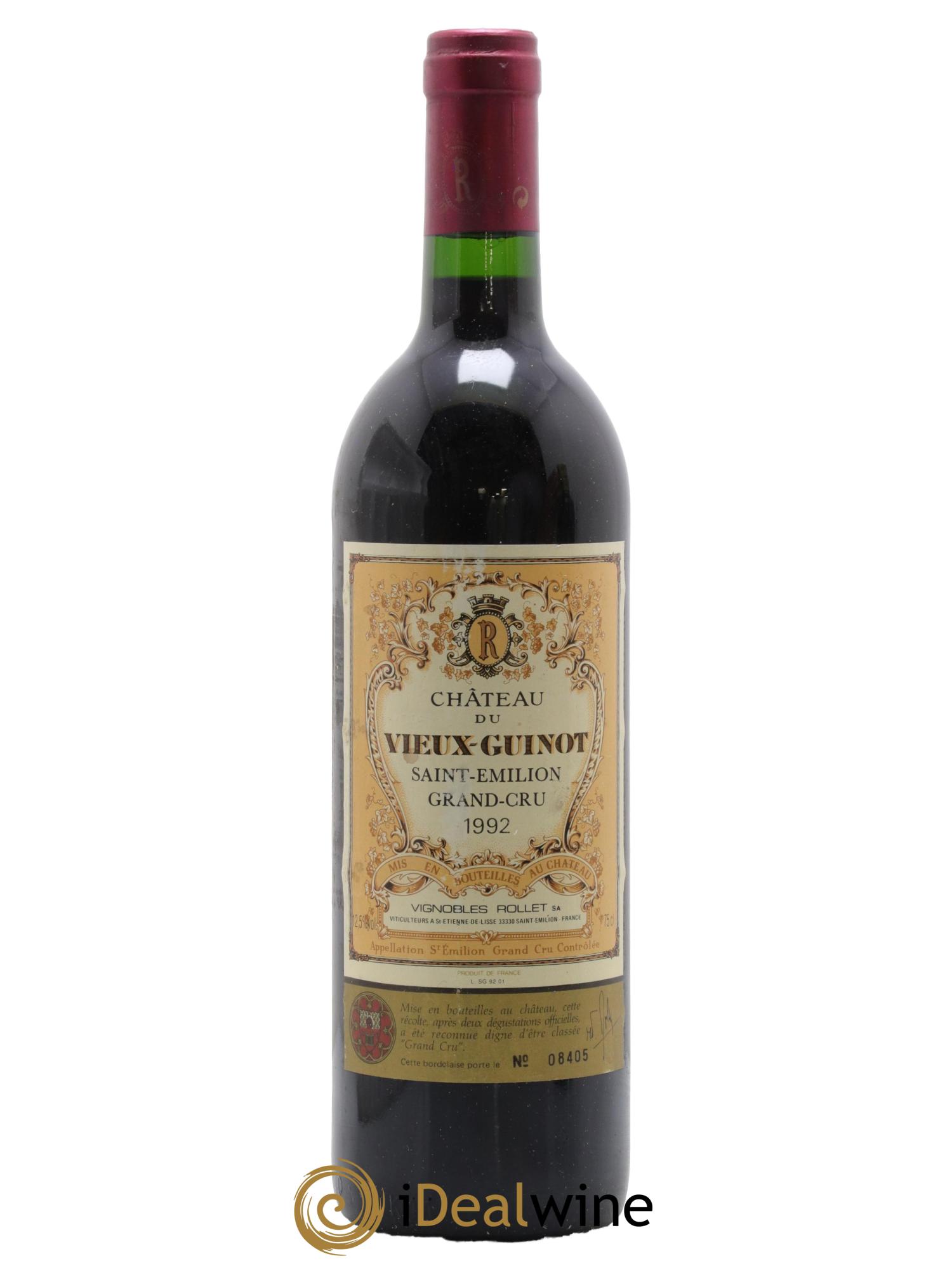 Château Vieux Guinot 1992 - Lotto di 1 bottiglia - 0