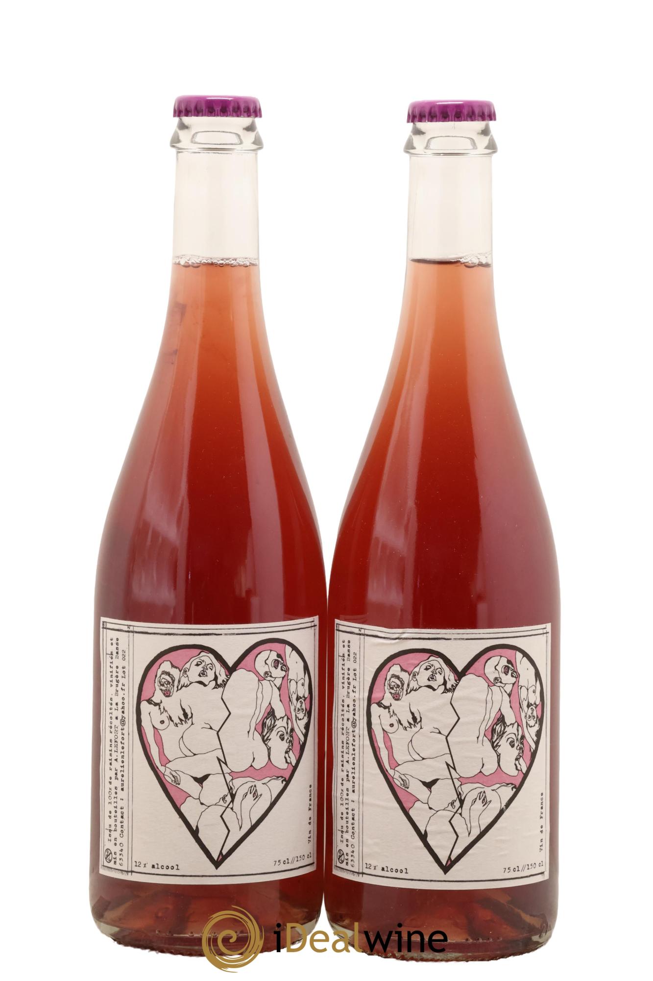 Vin de France Coeur Brisé Aurélien Lefort 2022 - Lot de 2 bouteilles - 0
