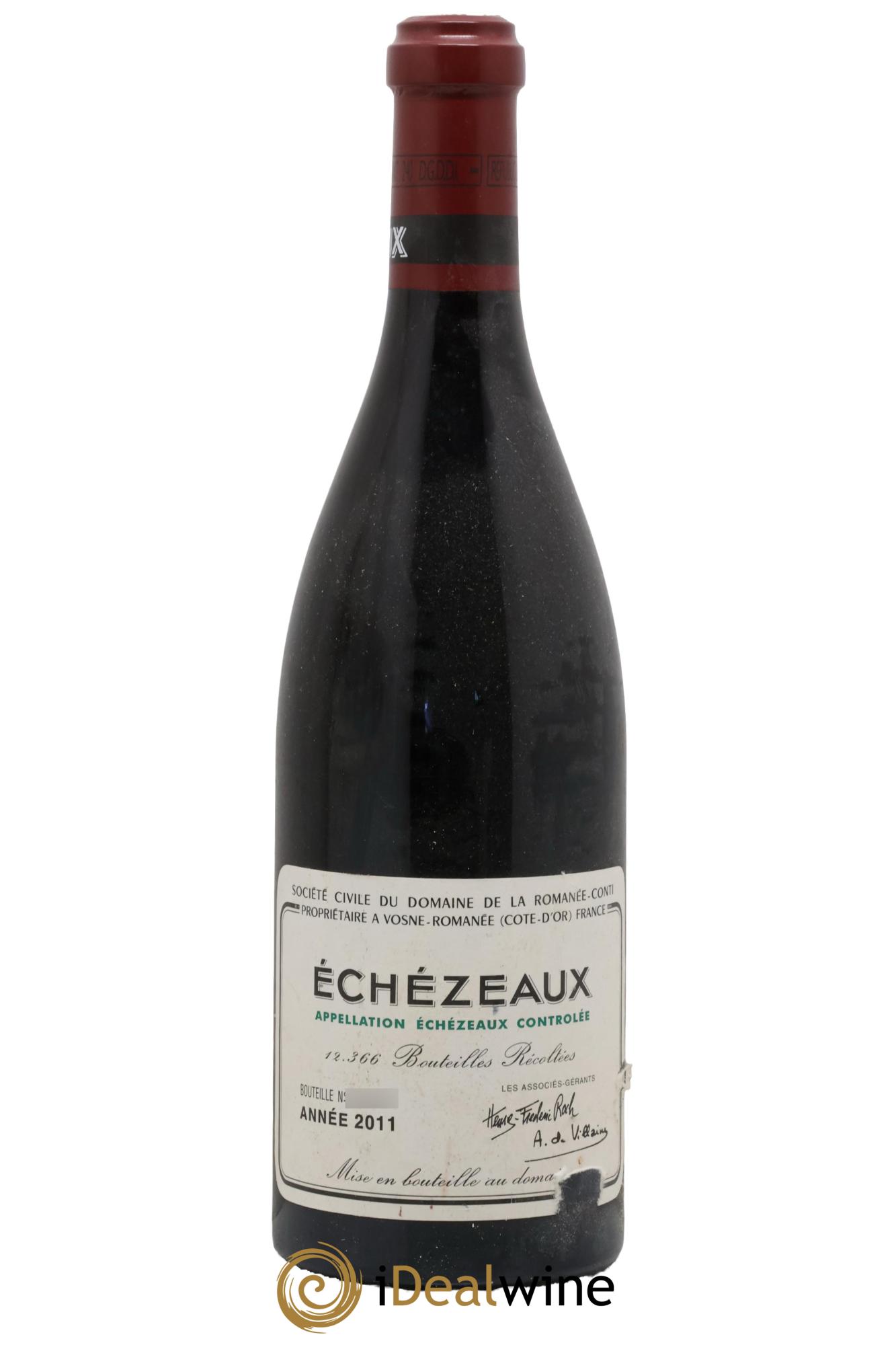 Echezeaux Grand Cru Domaine de la Romanée-Conti 2011 - Lot de 1 bouteille - 0