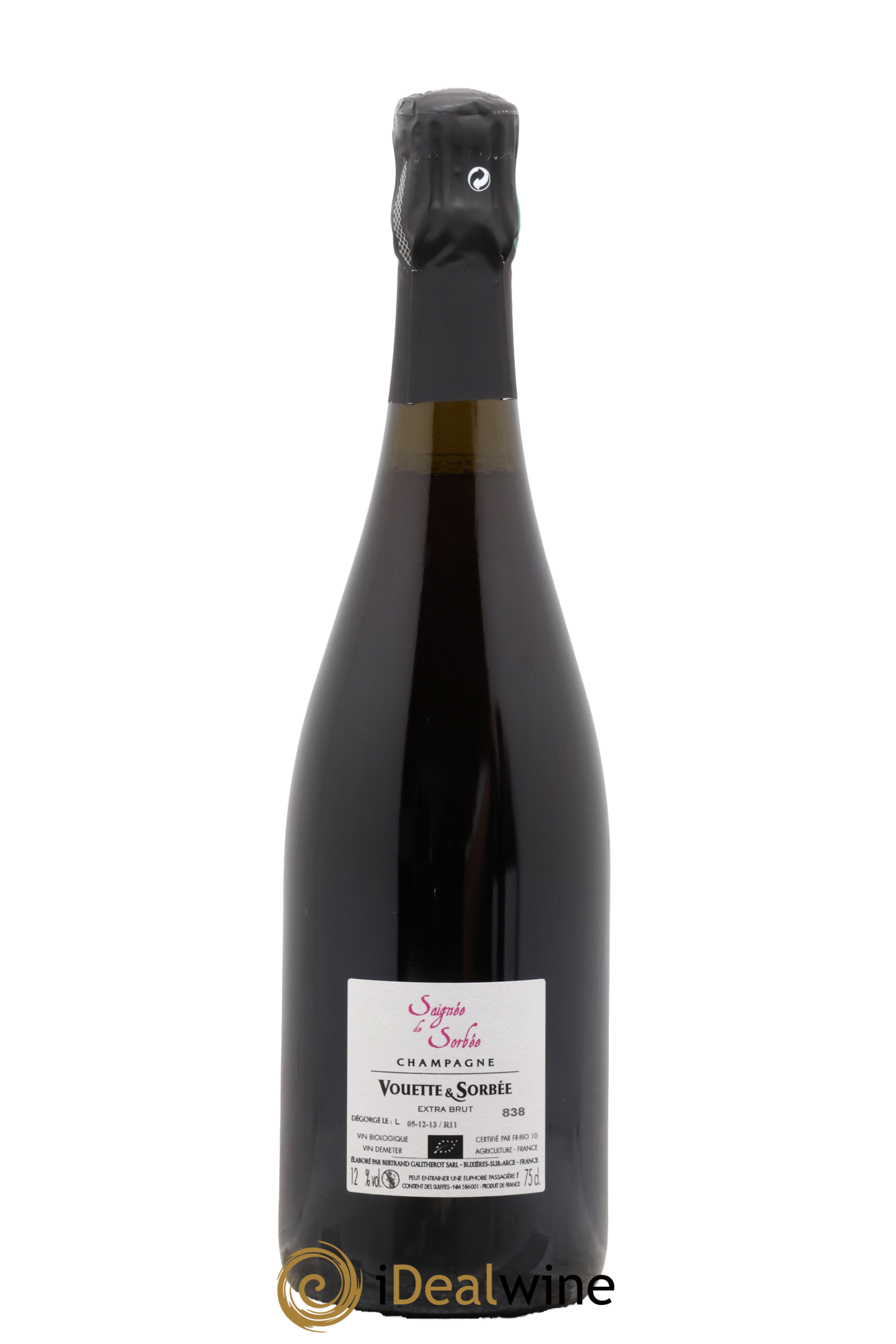 Saignée de Sorbée Extra-Brut Vouette et Sorbée 2011 - Posten von 1 Flasche - 1