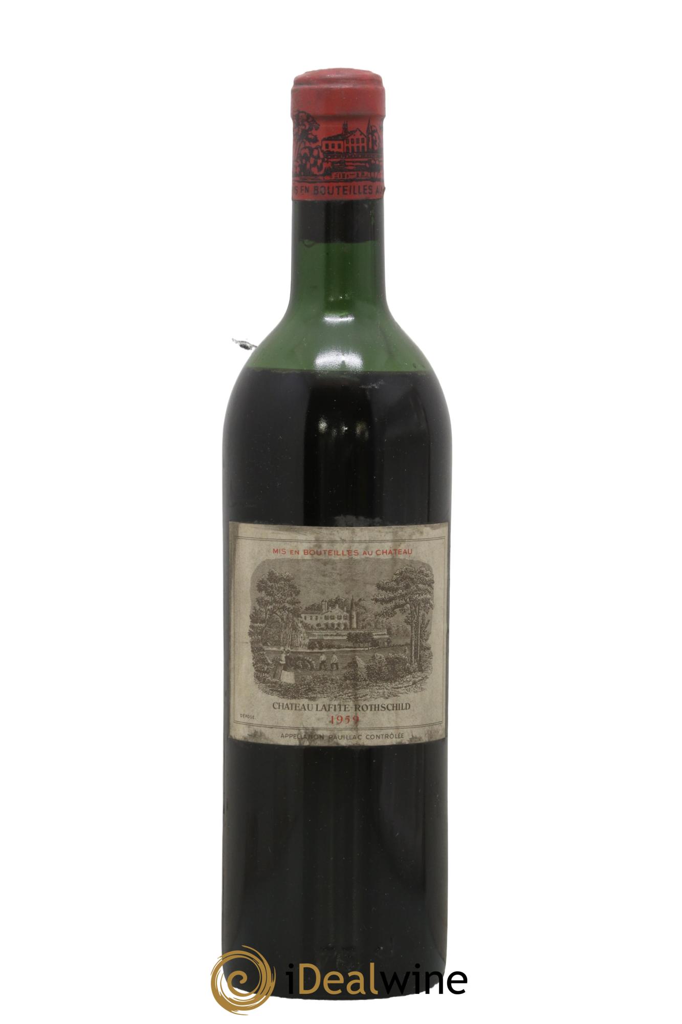 Château Lafite Rothschild 1er Grand Cru Classé 1959 - Lot de 1 bouteille - 0