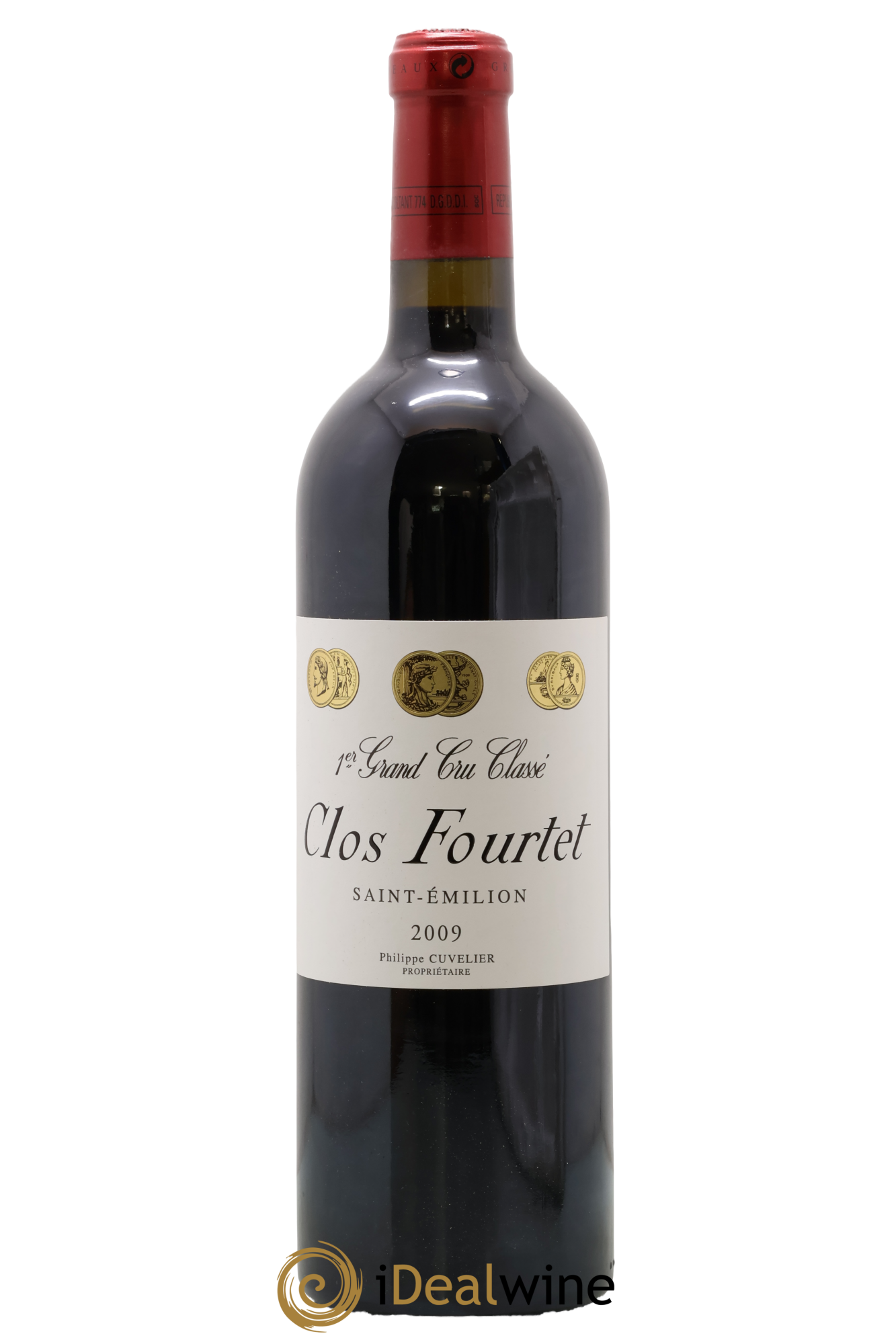 Clos Fourtet 1er Grand Cru Classé B 2009 - Lot de 1 bouteille - 0
