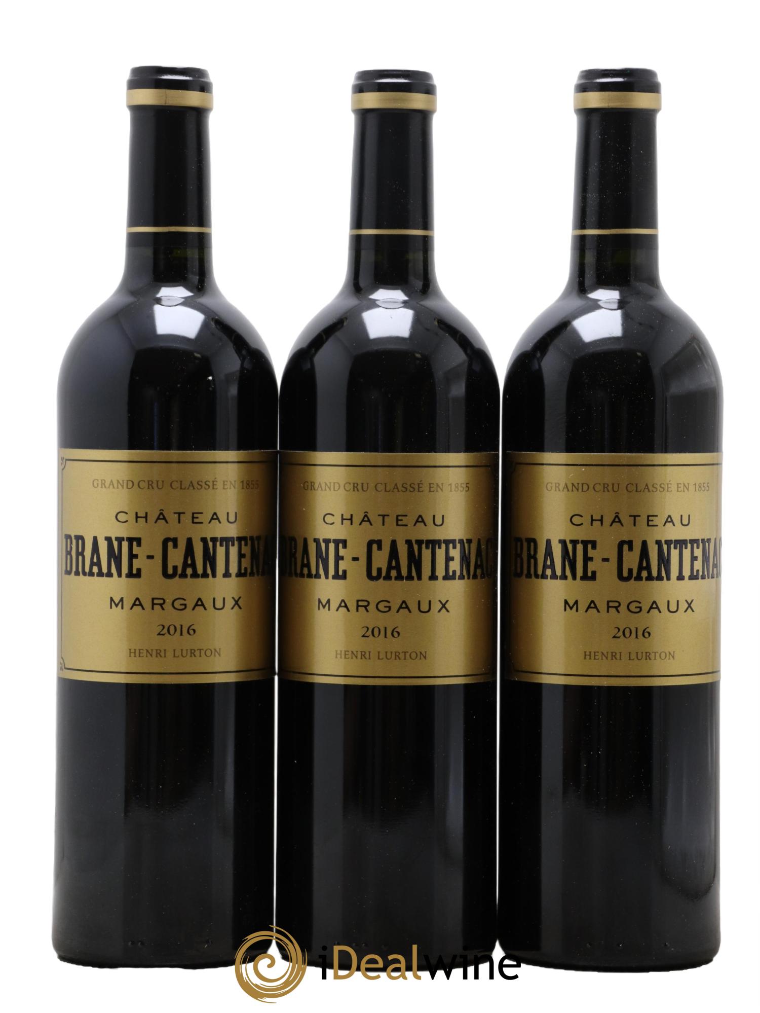 Château Brane Cantenac 2ème Grand Cru Classé  2016 - Lotto di 6 bottiglie - 2