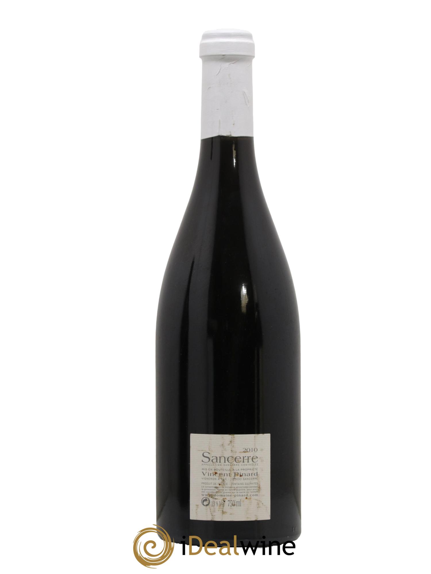 Sancerre Vendanges Entières Vincent Pinard 2010 - Lot de 1 bouteille - 1
