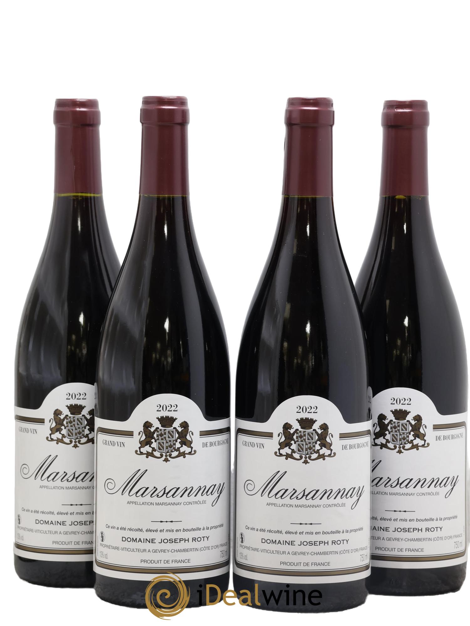 Marsannay Joseph Roty (Domaine) 2022 - Lot de 4 bouteilles - 0