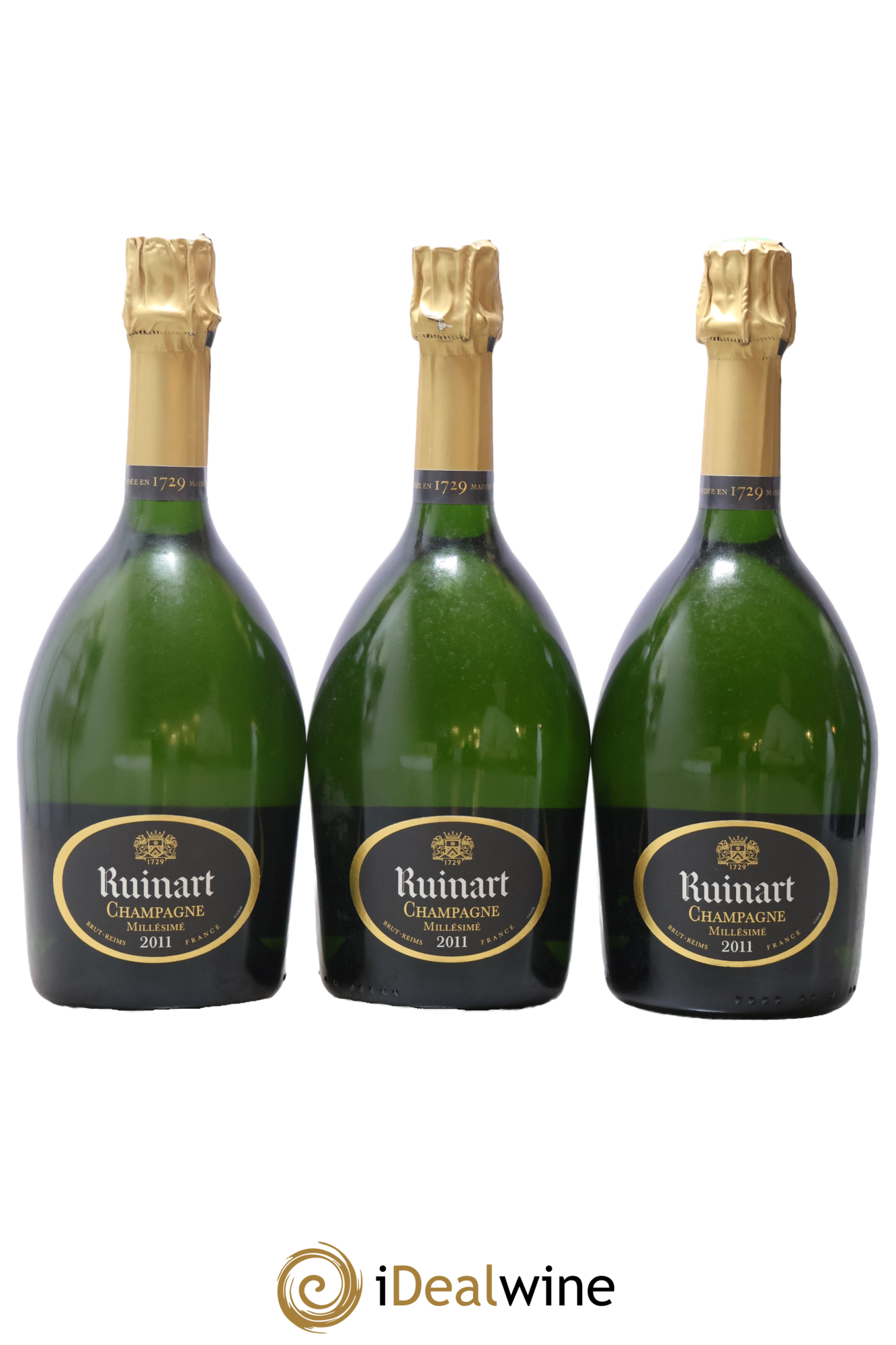 R de Ruinart Brut Ruinart 2011 - Lotto di 3 bottiglie - 0