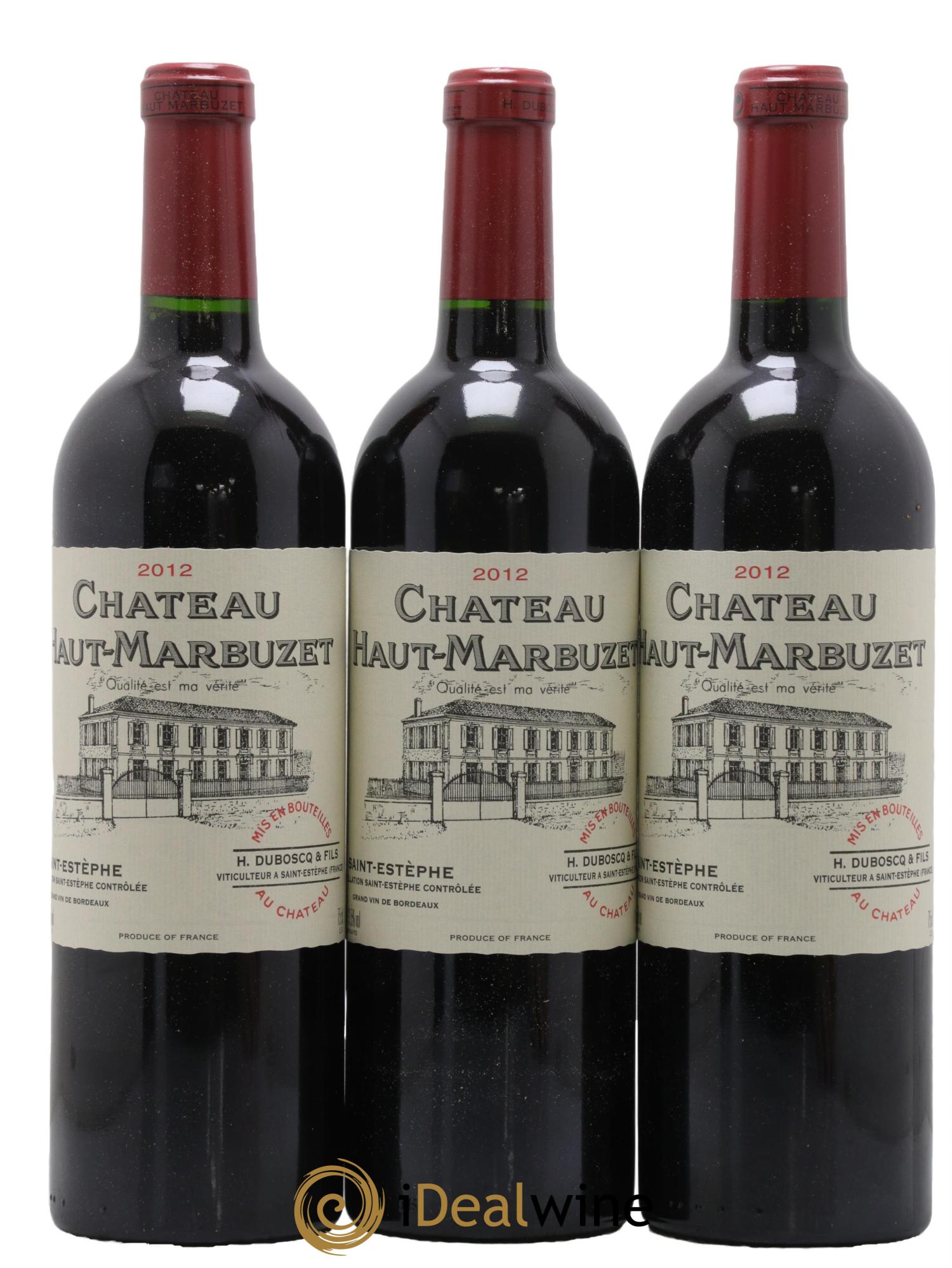 Château Haut Marbuzet 2012 - Lot de 12 bouteilles - 4