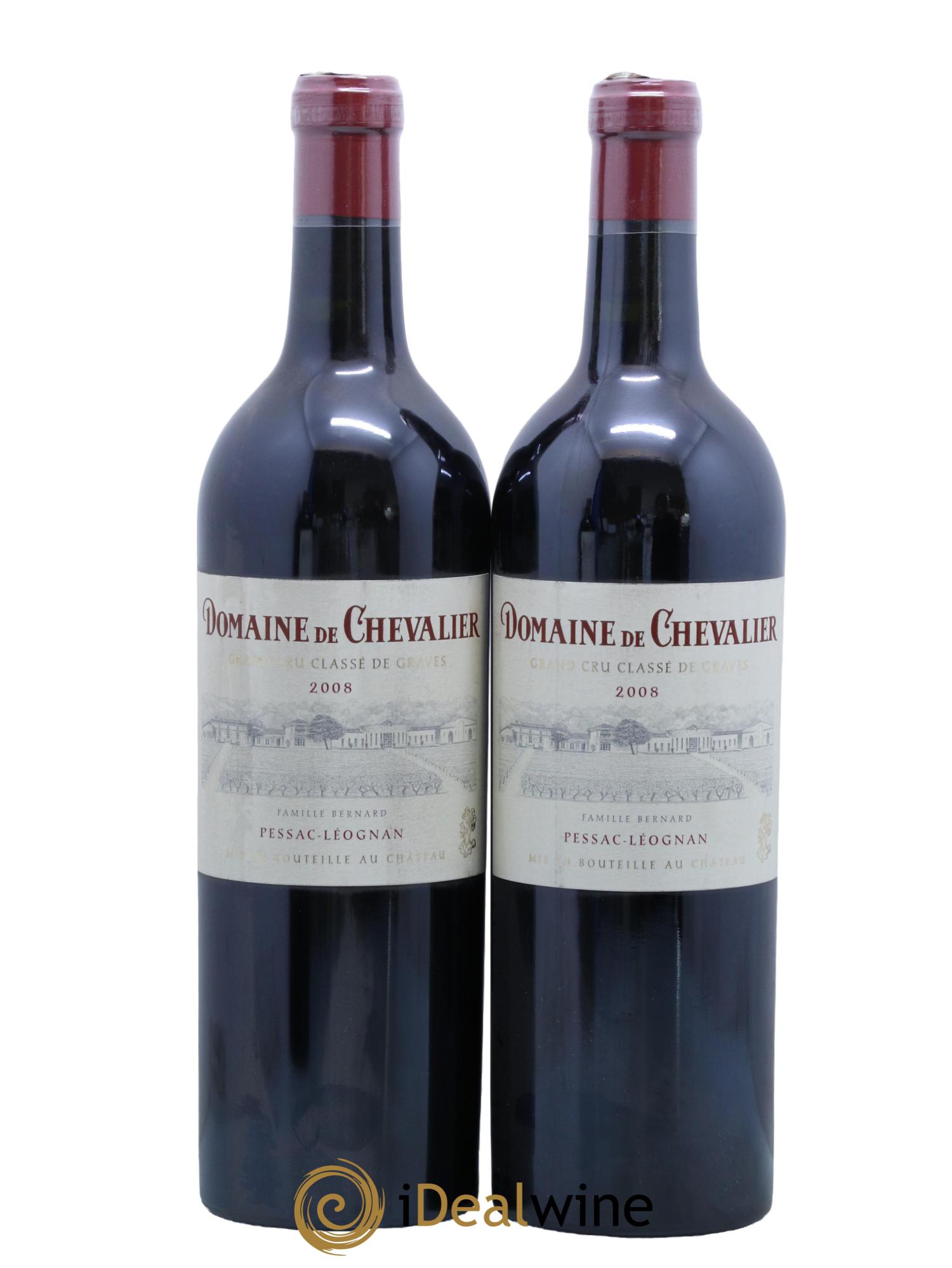 Domaine de Chevalier Cru Classé de Graves 2008 - Lot de 2 bouteilles - 0