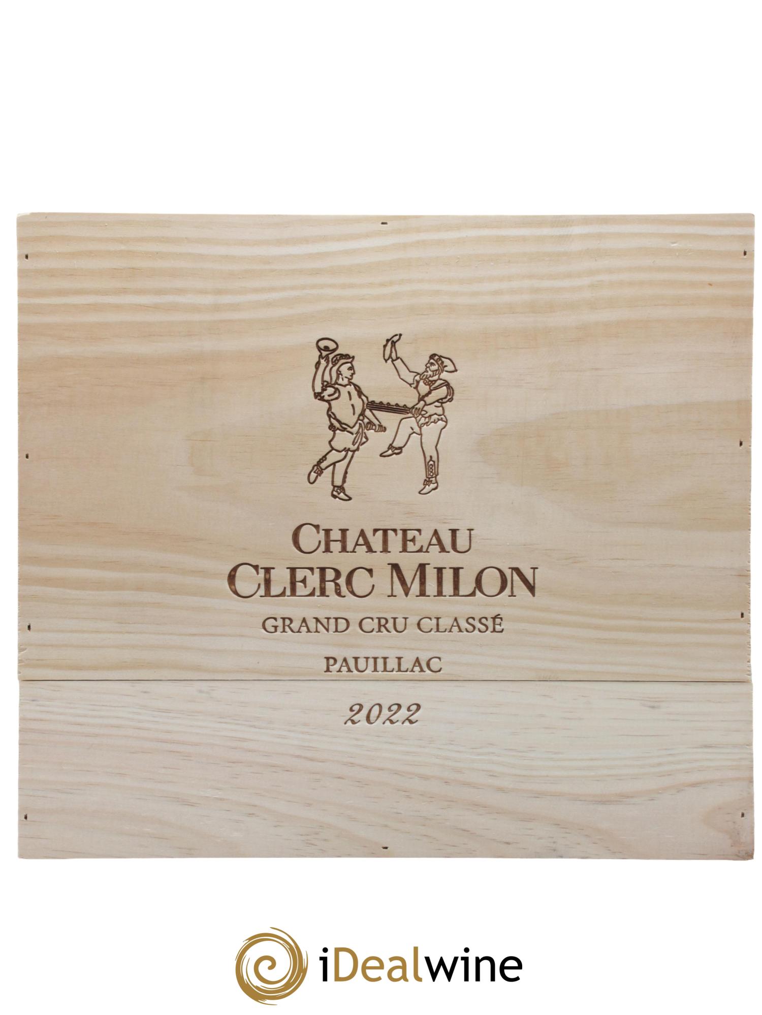 Château Clerc Milon 5ème Grand Cru Classé 2022 - Lotto di 3 bottiglie - 1