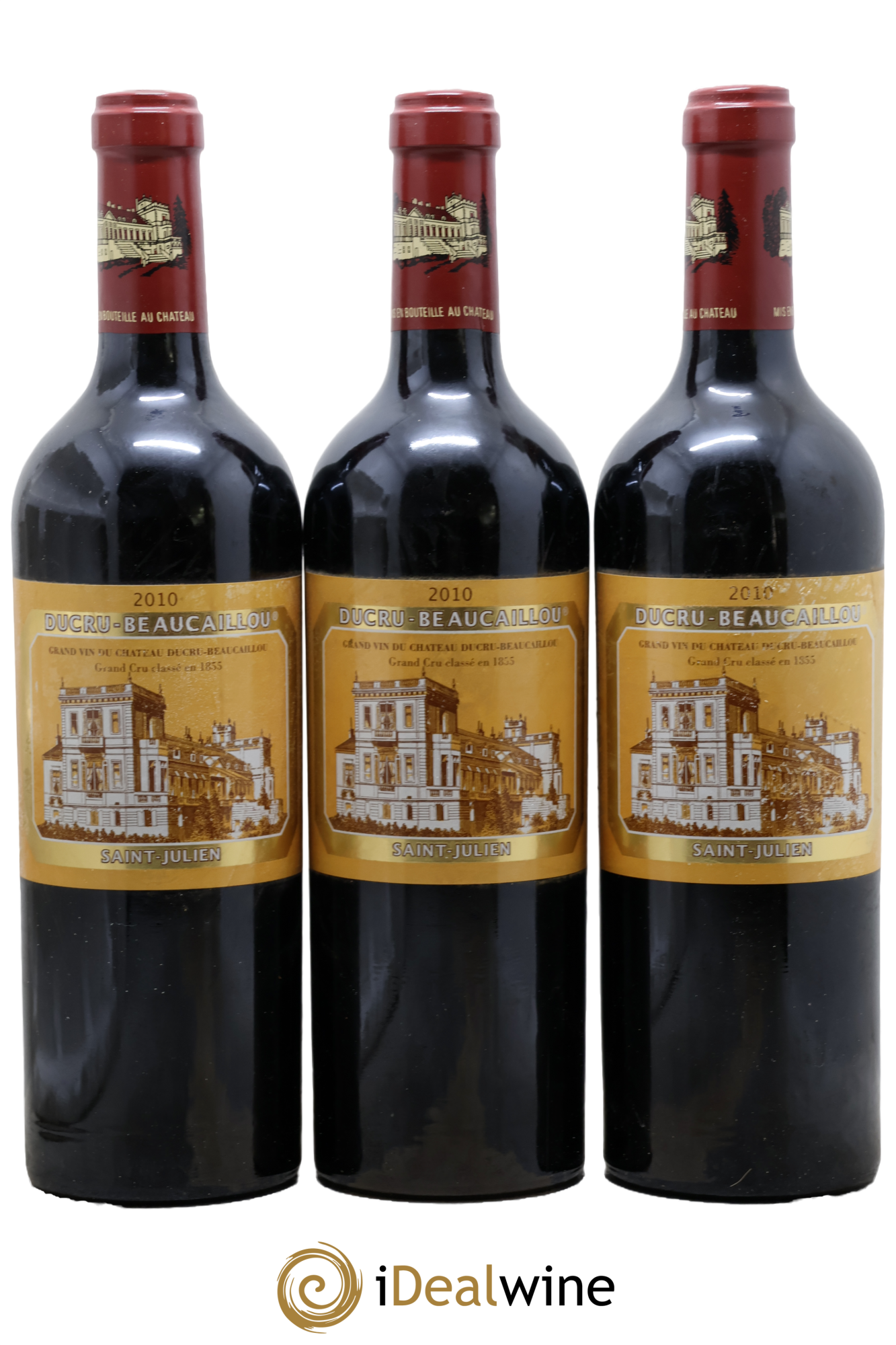 Château Ducru Beaucaillou 2ème Grand Cru Classé 2010 - Lot de 3 bouteilles - 0