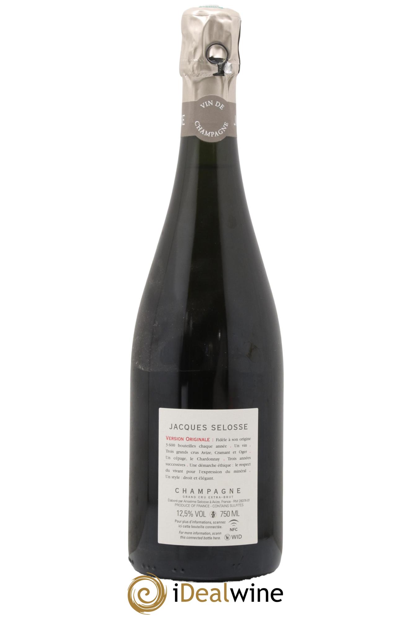 Version Originale Jacques Selosse - Lot de 1 bouteille - 1