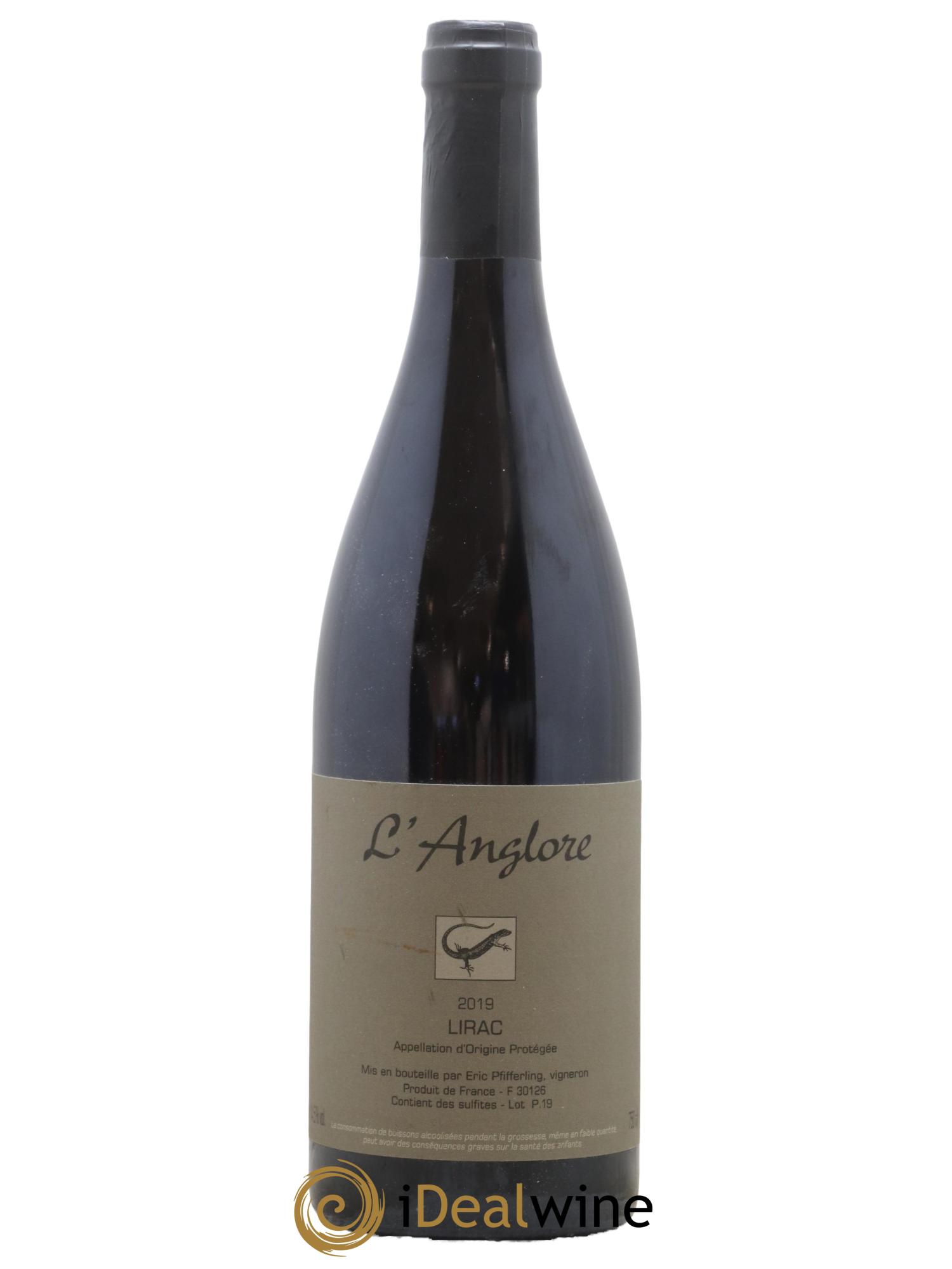 Lirac L'Anglore 2019 - Lot de 1 bouteille - 0