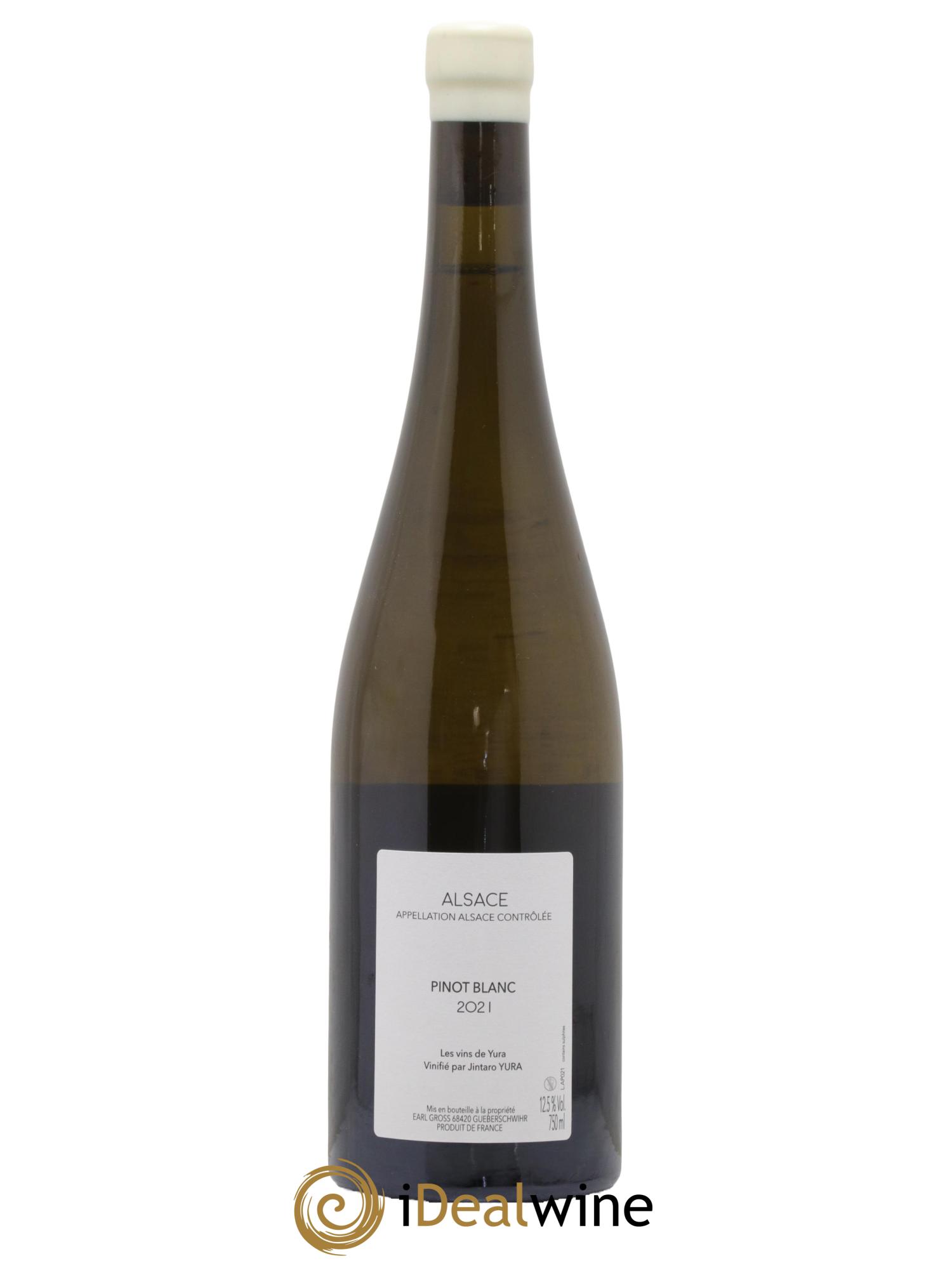 Alsace L'abeille et le papillon Jintaro Yura 2021 - Lot de 1 bouteille - 1