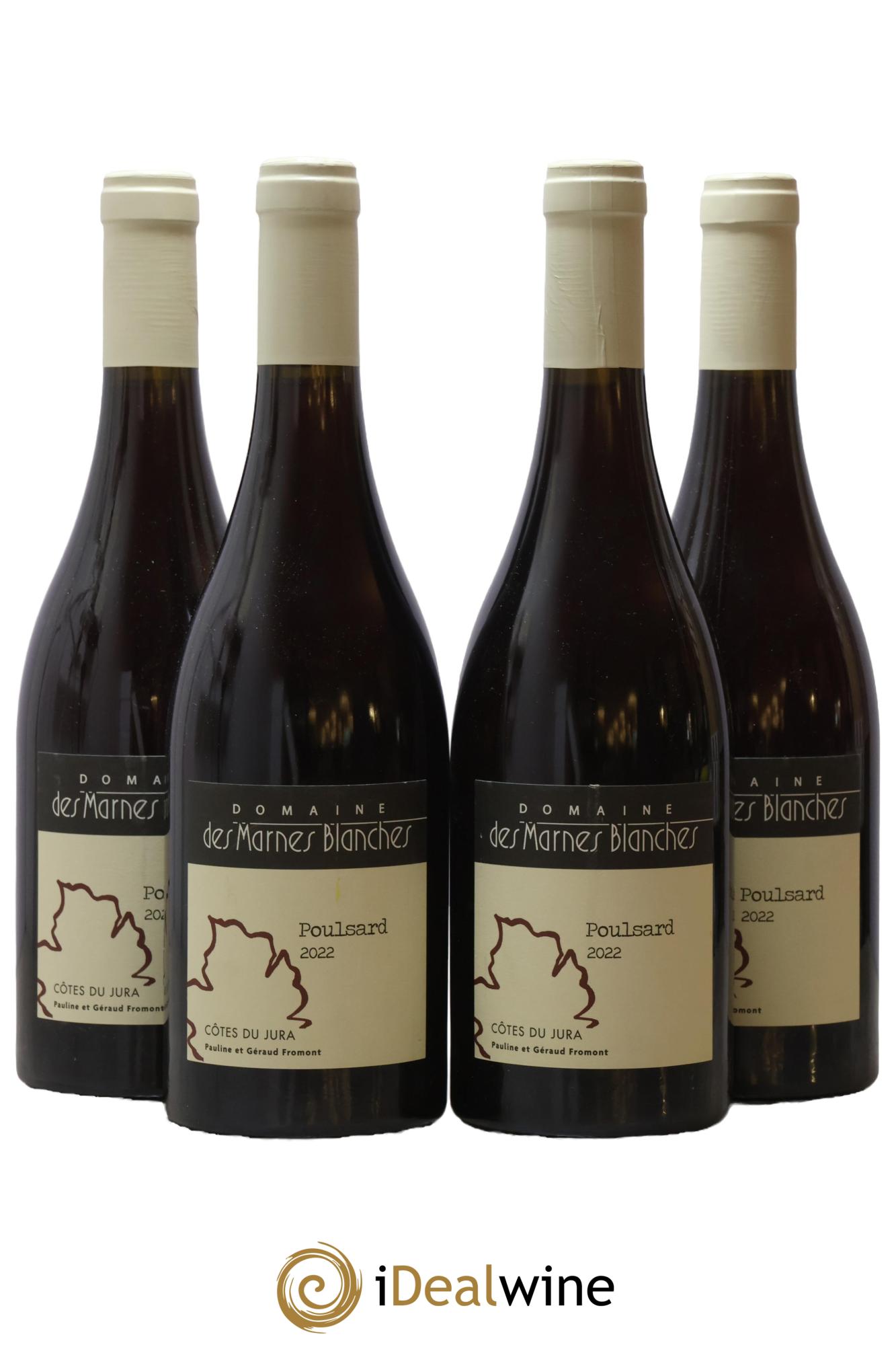 Côtes du Jura Poulsard Marnes Blanches (Domaine des) 2022 - Lot de 4 bouteilles - 0