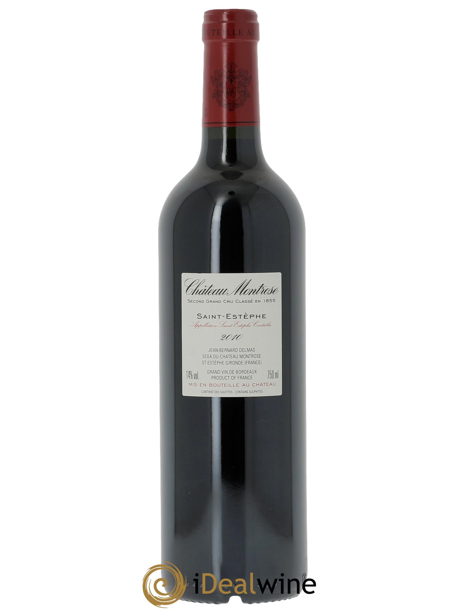 Château Montrose 2ème Grand Cru Classé 2010 - Lotto di 1 bottiglia - 1