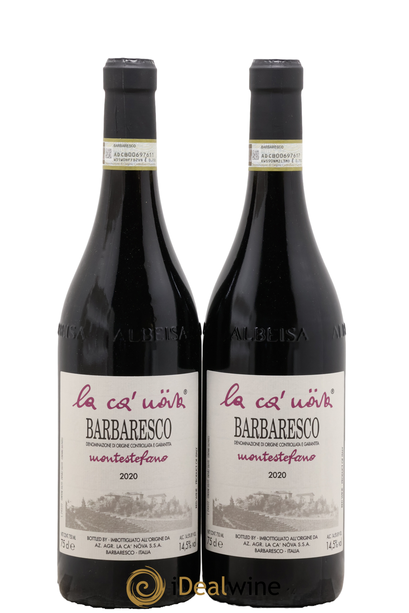 Barbaresco DOCG La Ca' Nova Montestefano 2020 - Posten von 2 Flaschen - 0