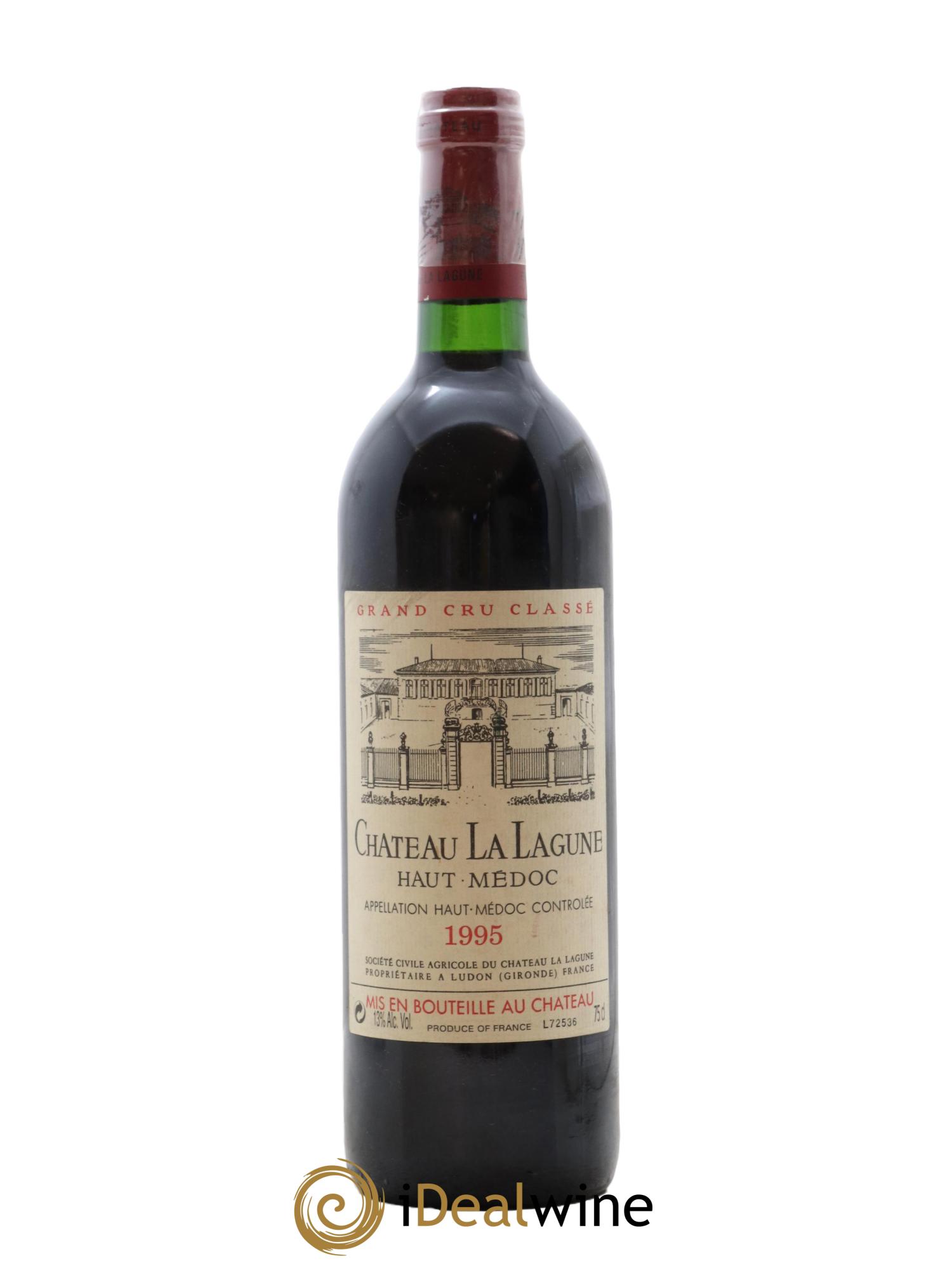 Château la Lagune 3ème Grand Cru Classé 1995 - Lot de 1 bouteille - 0