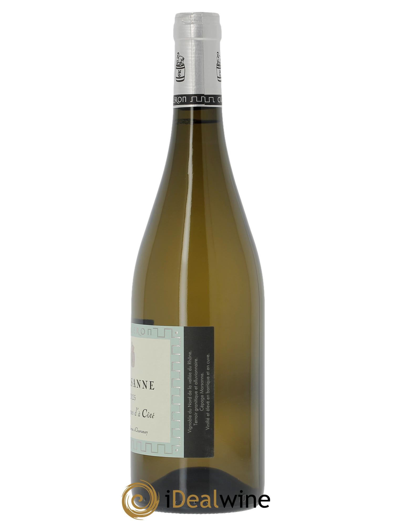 Collines Rhodaniennes Marsanne les Vignes d'à Côté Yves Cuilleron (Domaine) 2025 - Lotto di 1 bottiglia - 1