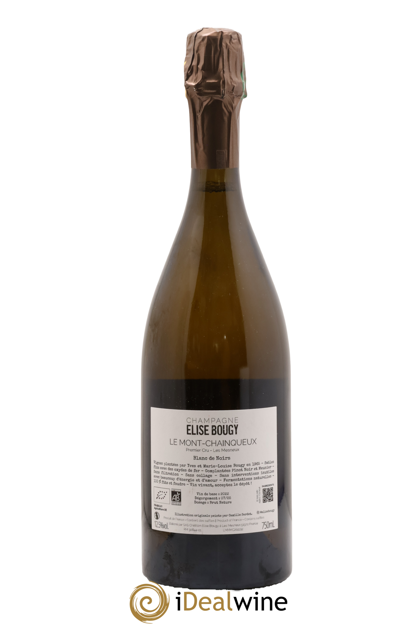 Les Mesneux Le Mont Chainqueux Elise Bougy - Posten von 1 Flasche - 1