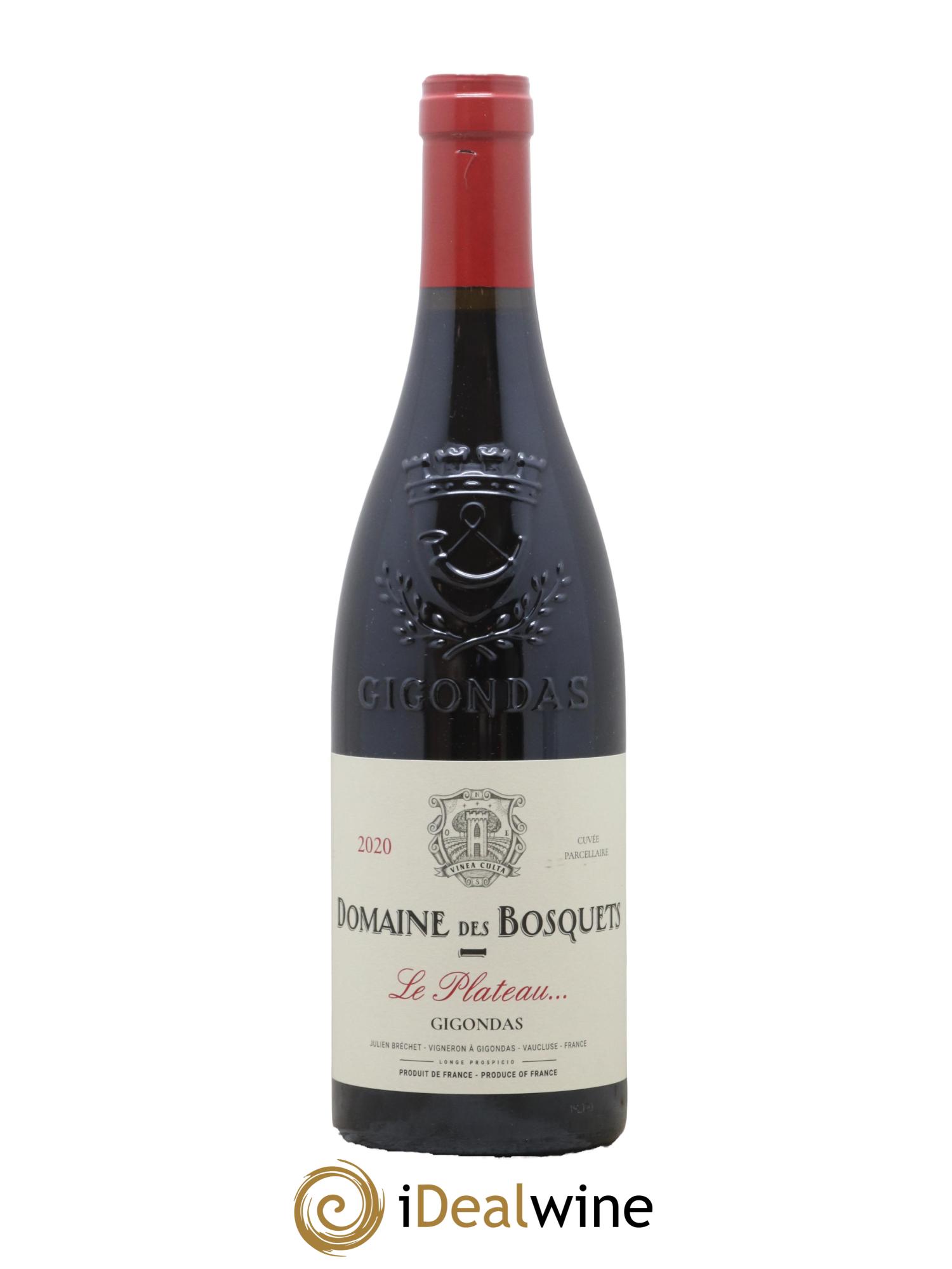 Gigondas Le Plateau Des Bosquets 2020 - Lot de 1 bouteille - 0
